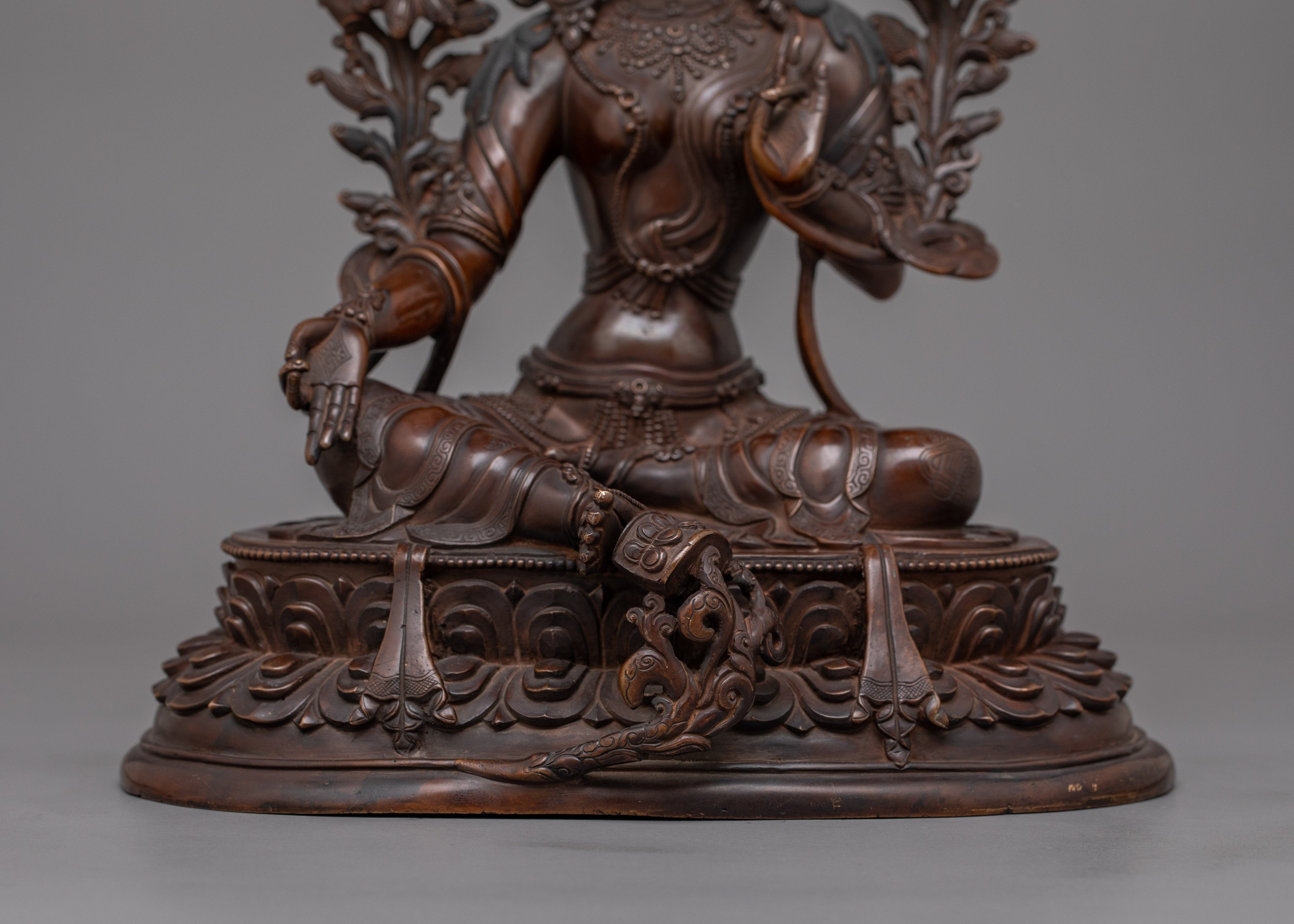 Goddess Shyamatara Handmade Figurine | Himalayan Buddhist Art