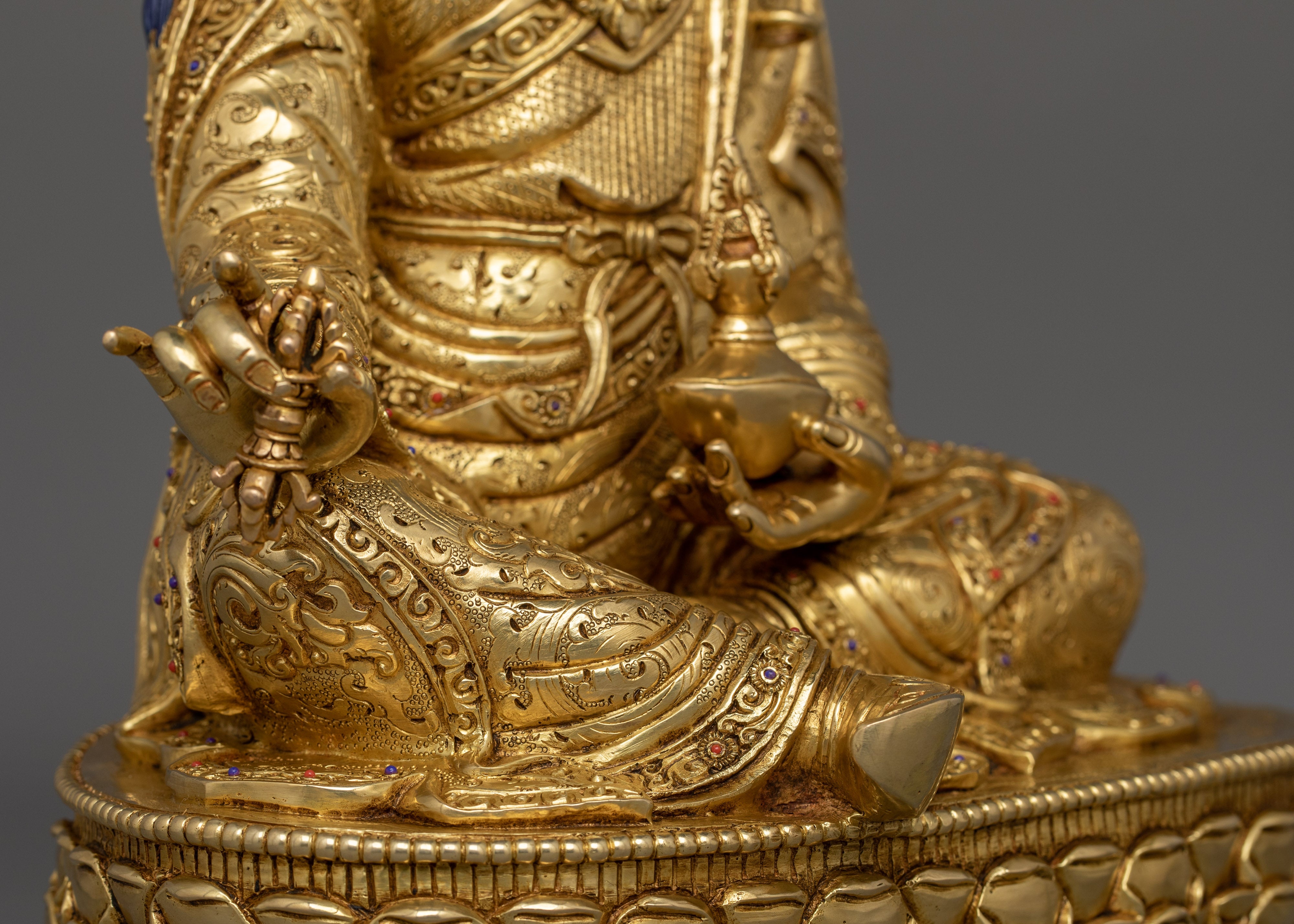 Tantric Guru Padmasambhava Statue | Guru Rinpoche Sculpture