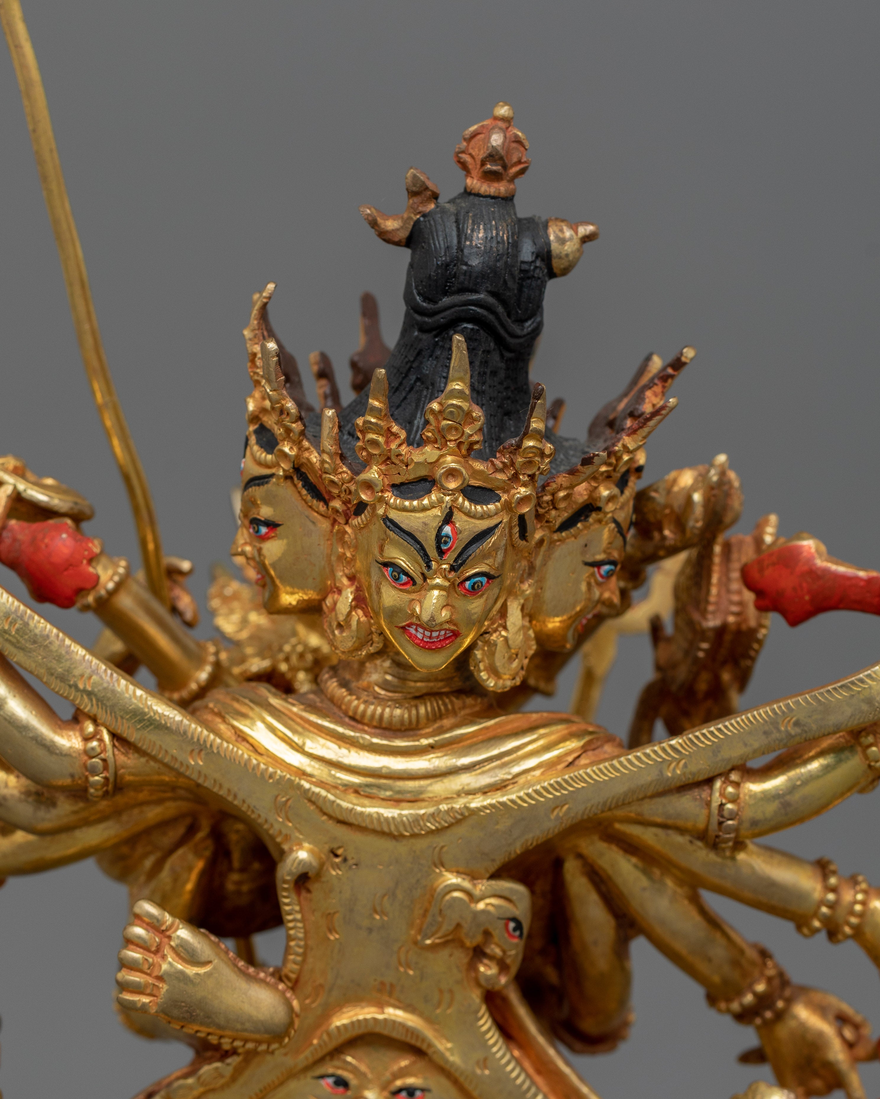 Tibetan Tantric Buddhism Chakrasamvara Sculpture | Symbol of Divine Union