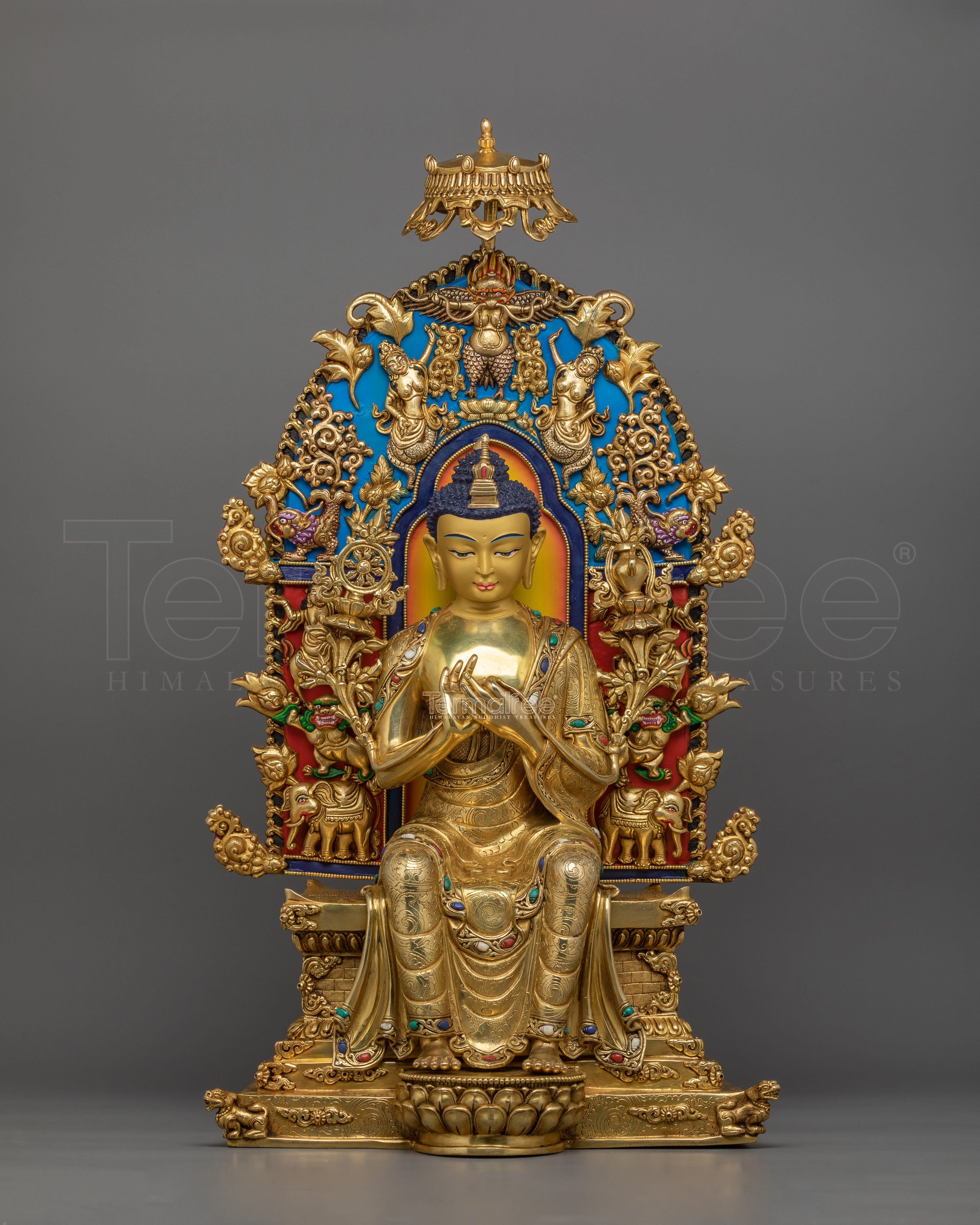 Sacred Ariya Maitreya Buddha Statue | Future Buddha of Compassion and Enlightenment