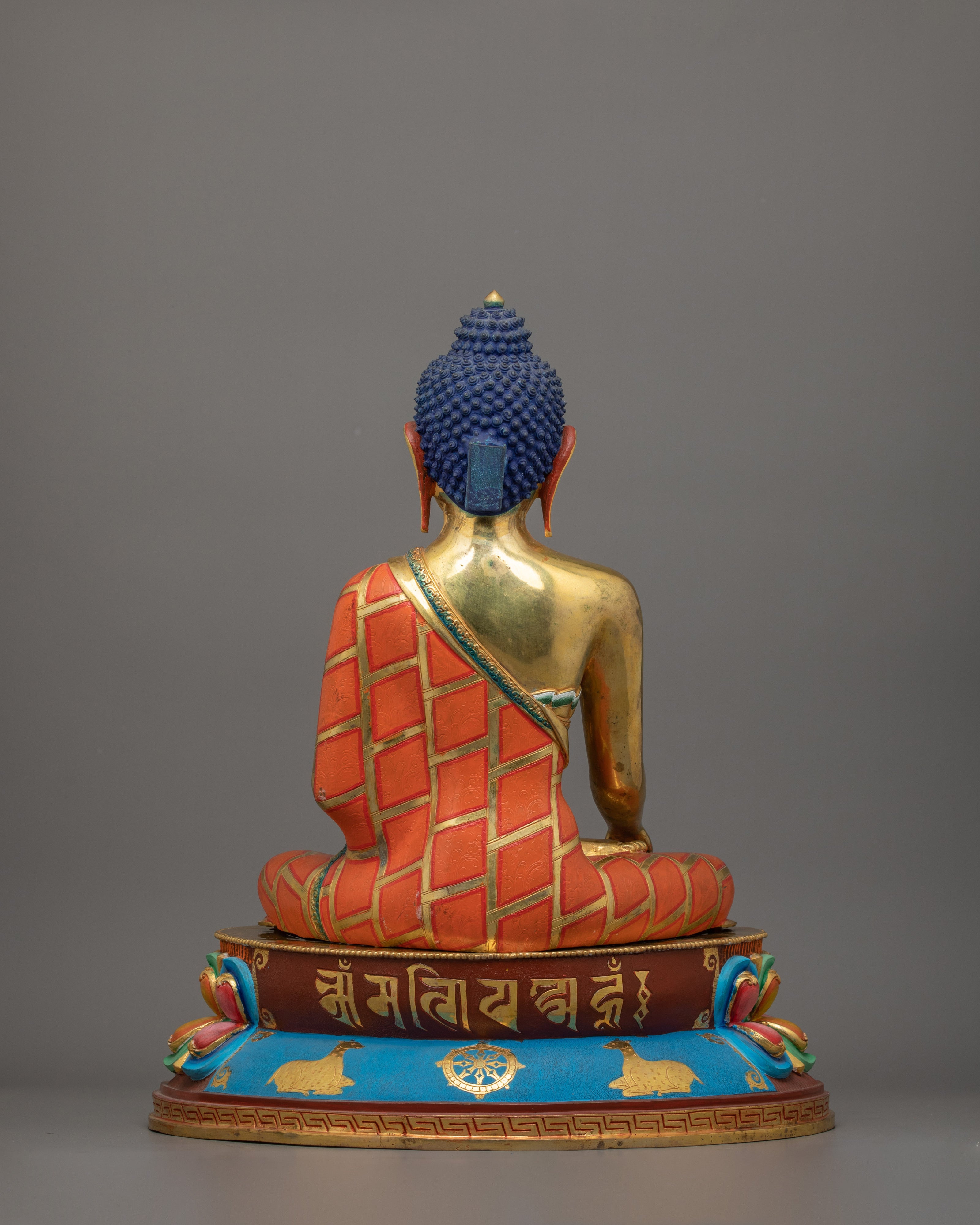 Historical Shakyamuni Buddha With Halo | Teacher of all Buddha