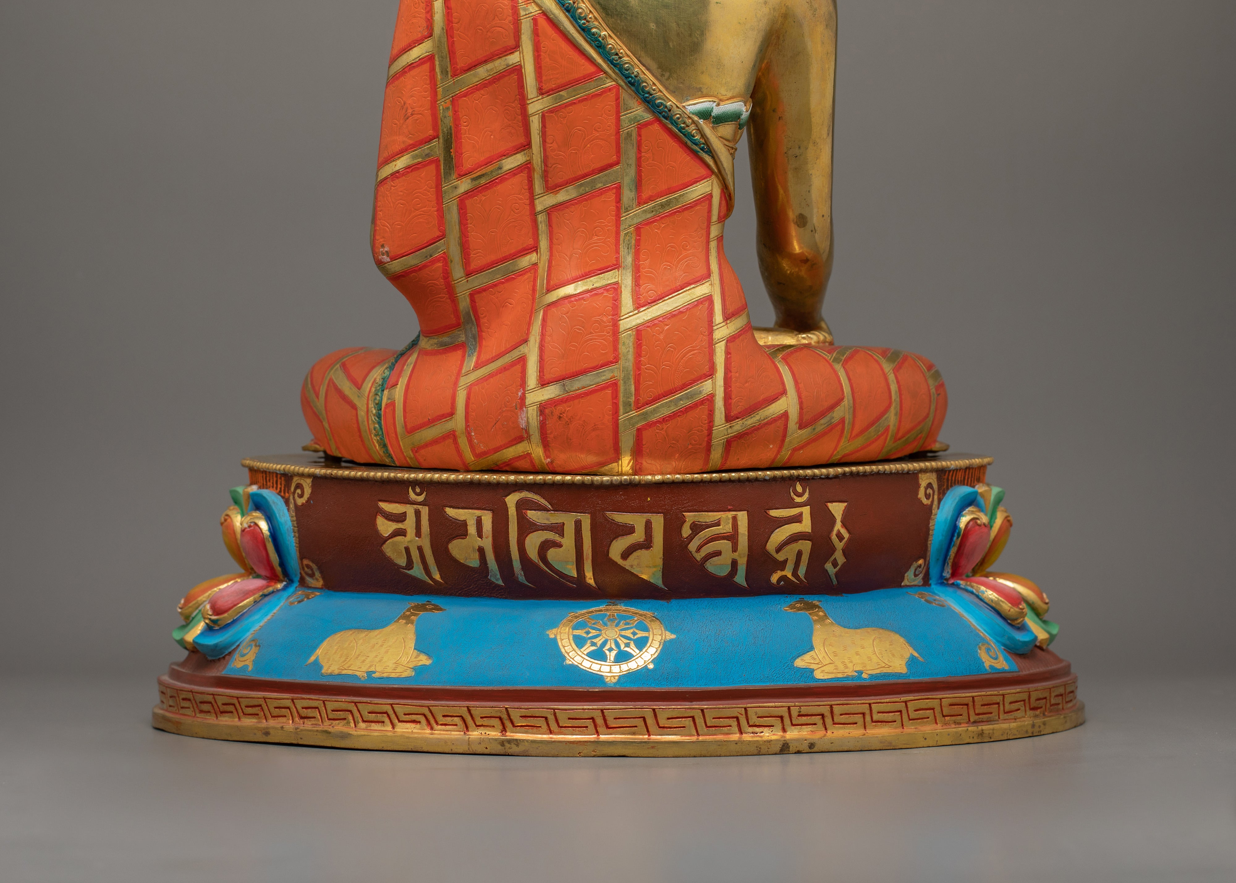Historical Shakyamuni Buddha With Halo | Teacher of all Buddha