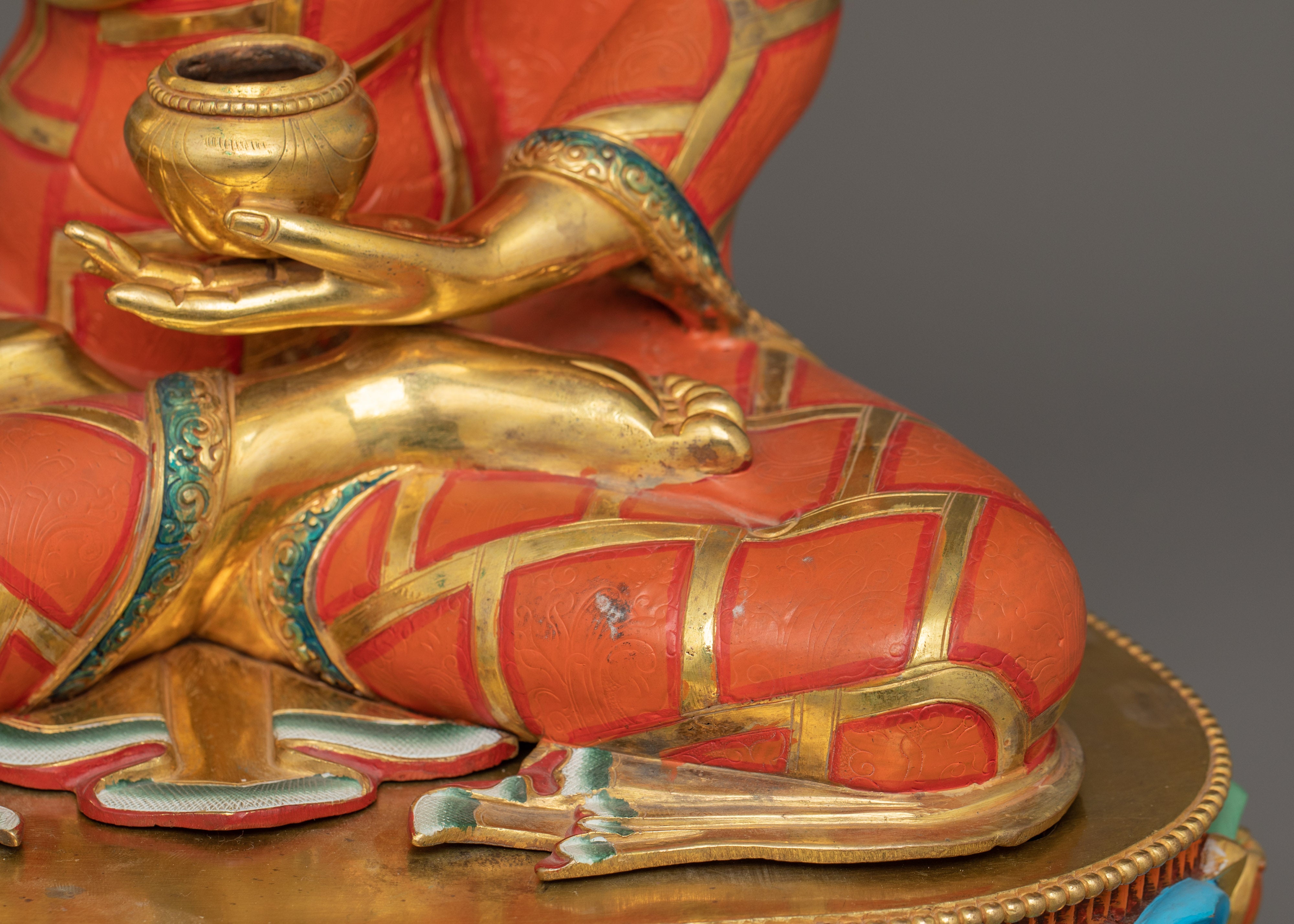 Historical Shakyamuni Buddha With Halo | Teacher of all Buddha