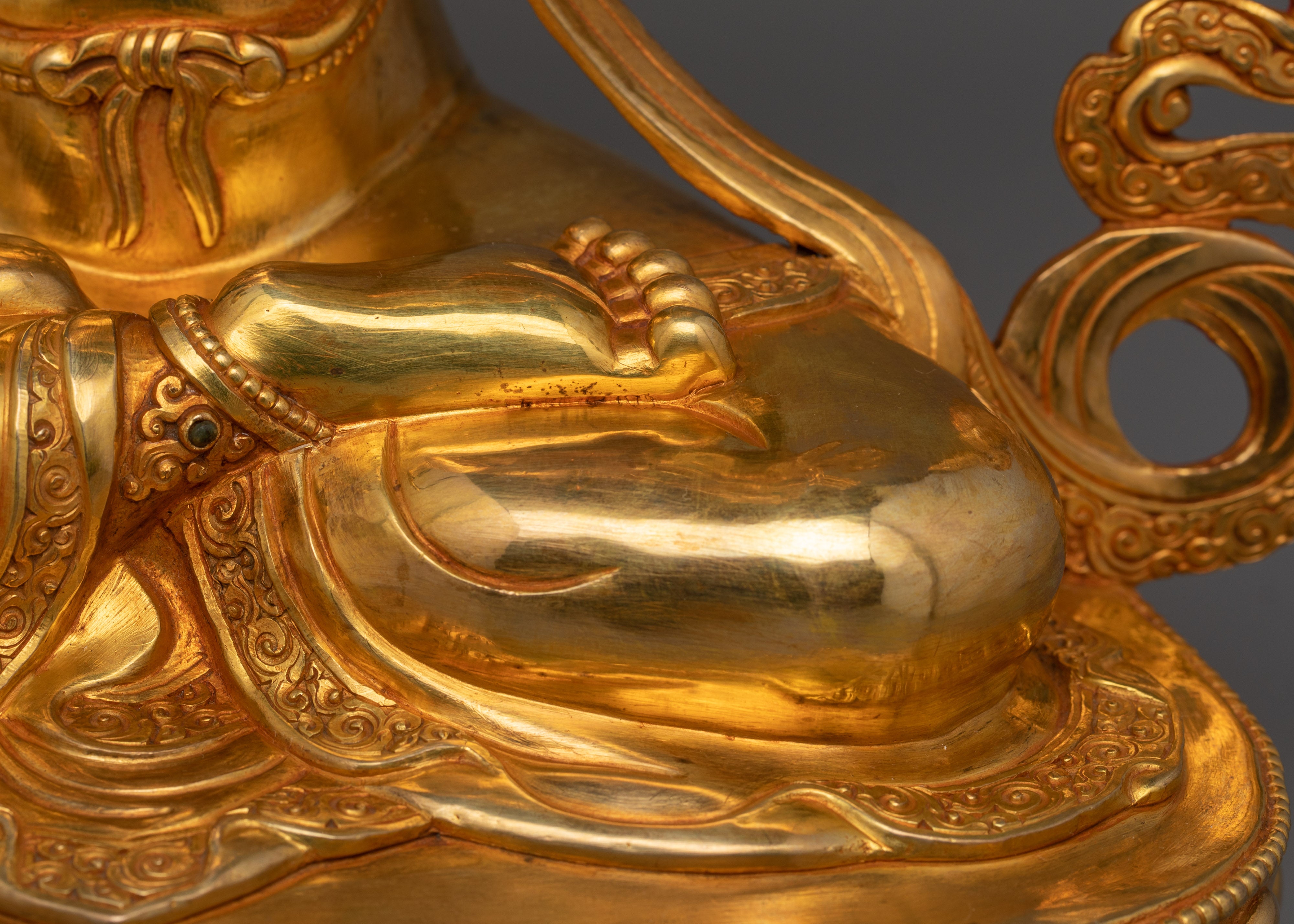 Manjushri with Wisdom Sword | Enlightened Deity Figurine