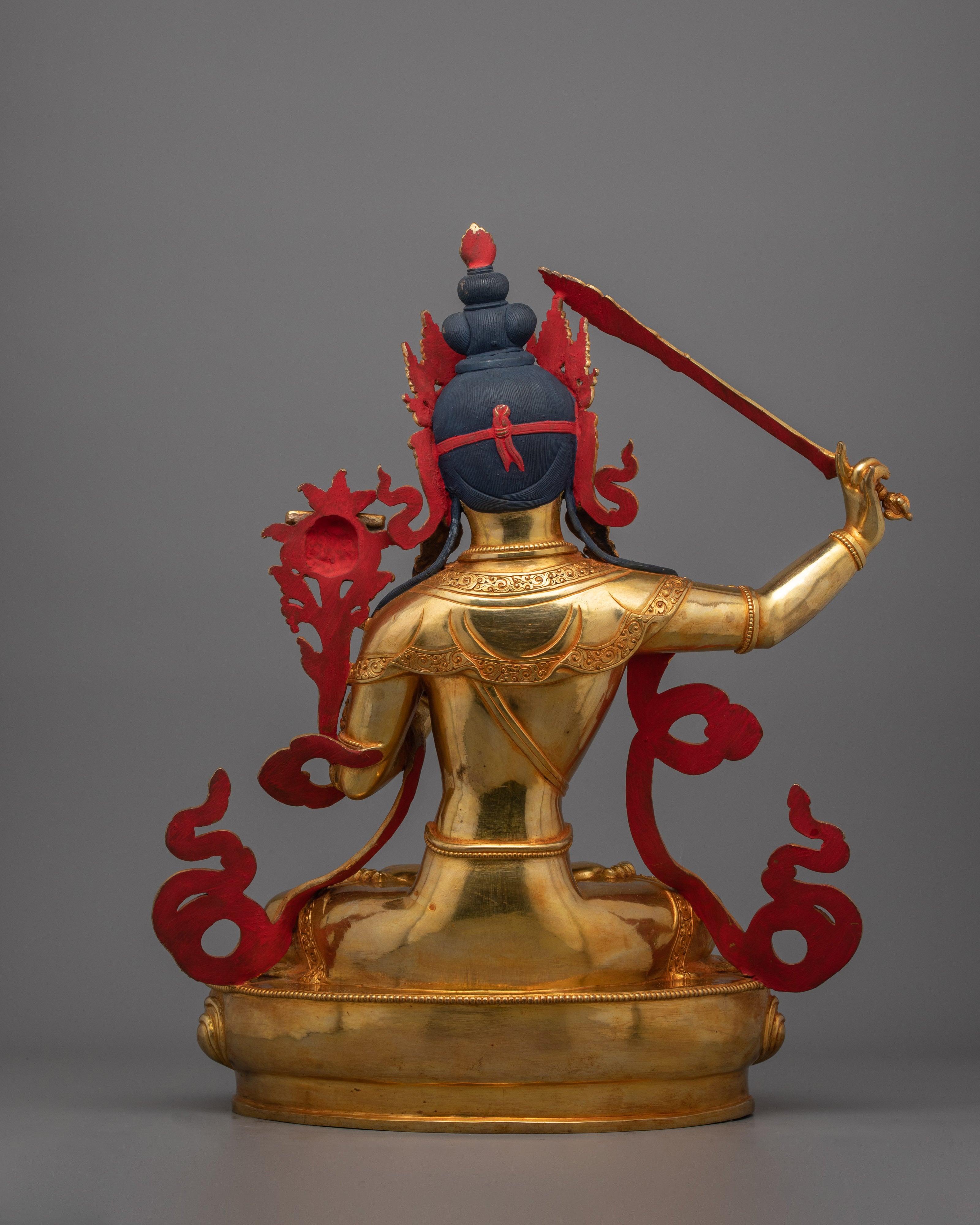 Manjushri with Wisdom Sword | Enlightened Deity Figurine