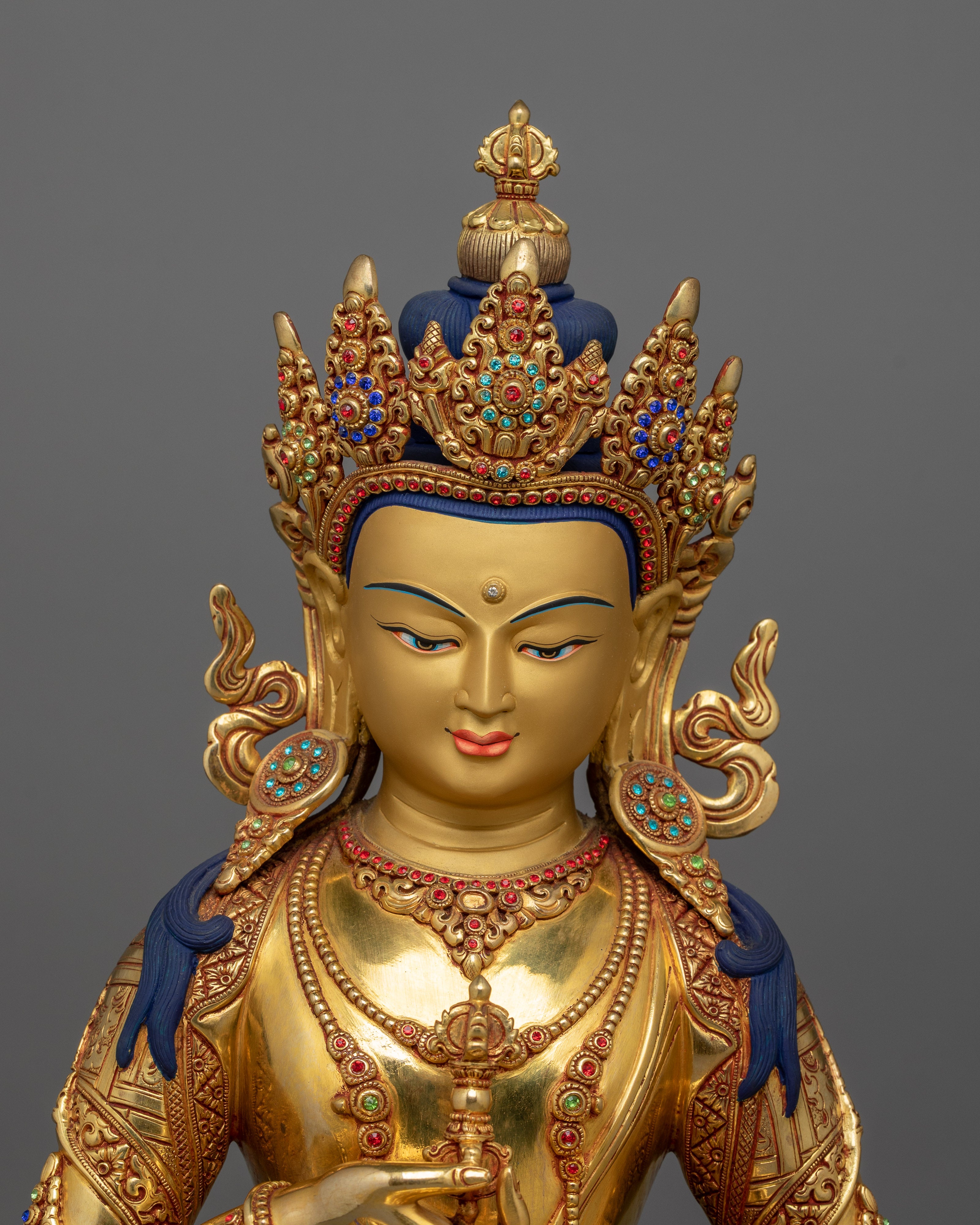 Buddhist Purification Vajrasattva Statue | Traditional Himalayan Art