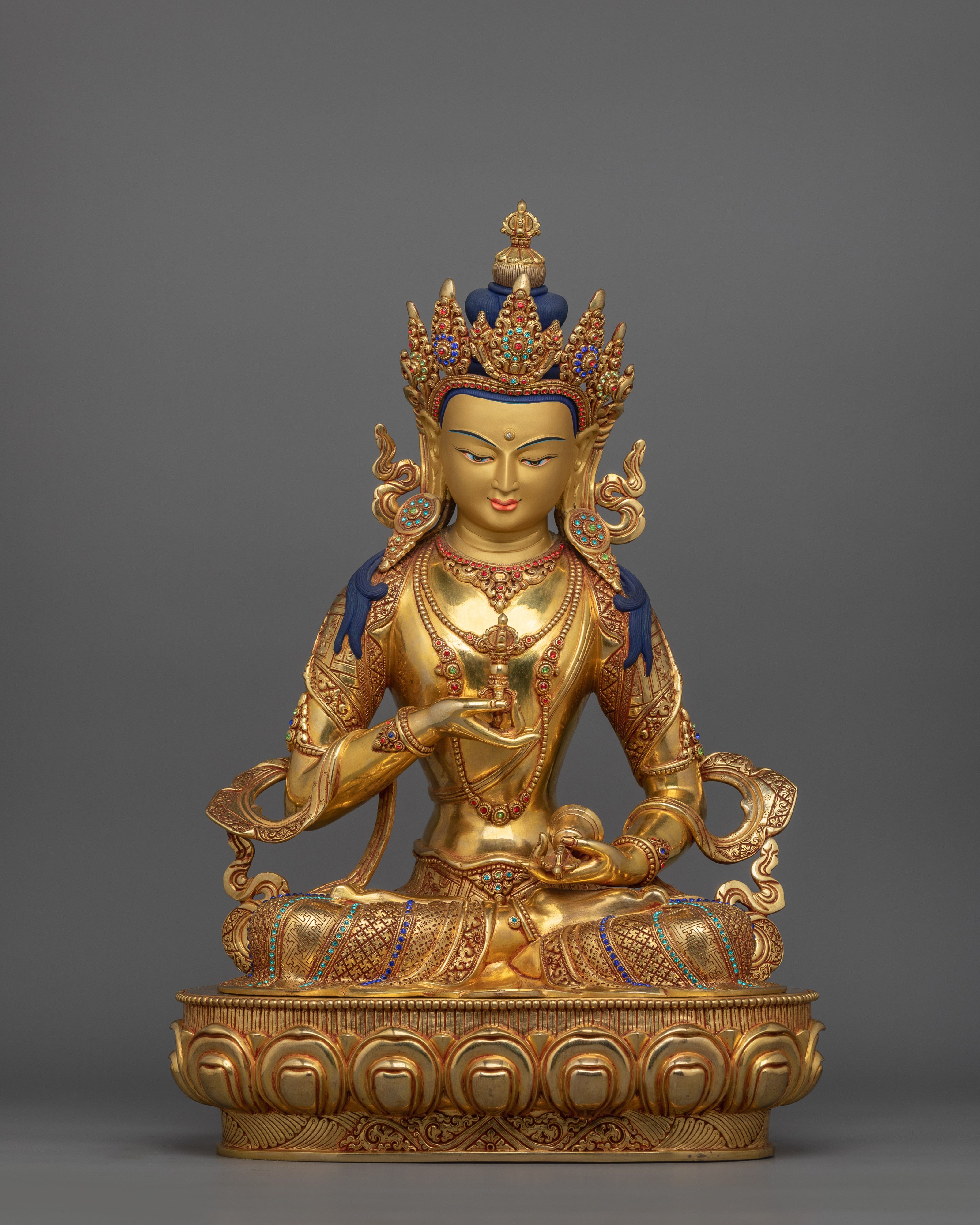 Buddhist Purification Vajrasattva Statue | Traditional Himalayan Art