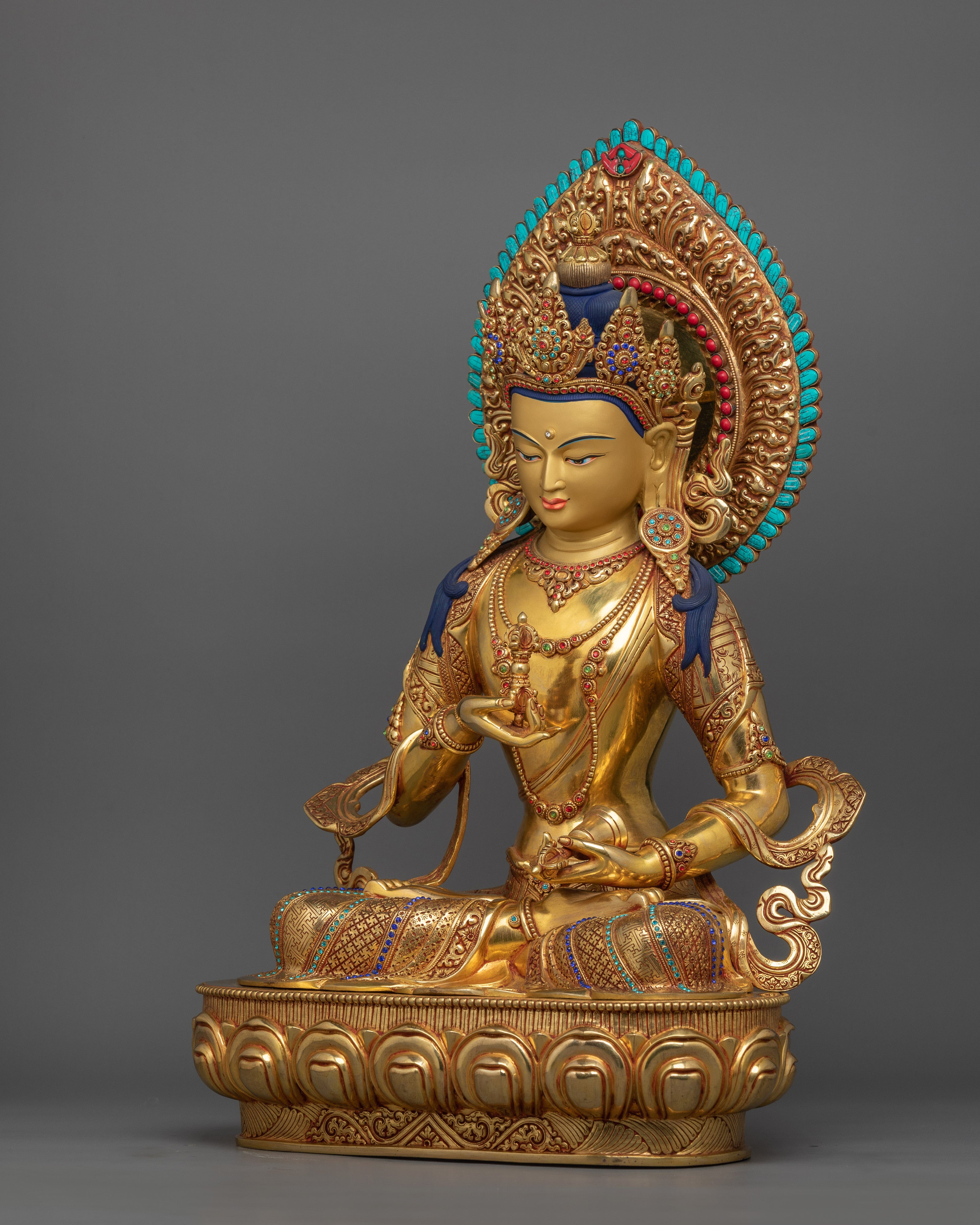 Buddhist Purification Vajrasattva Statue | Traditional Himalayan Art