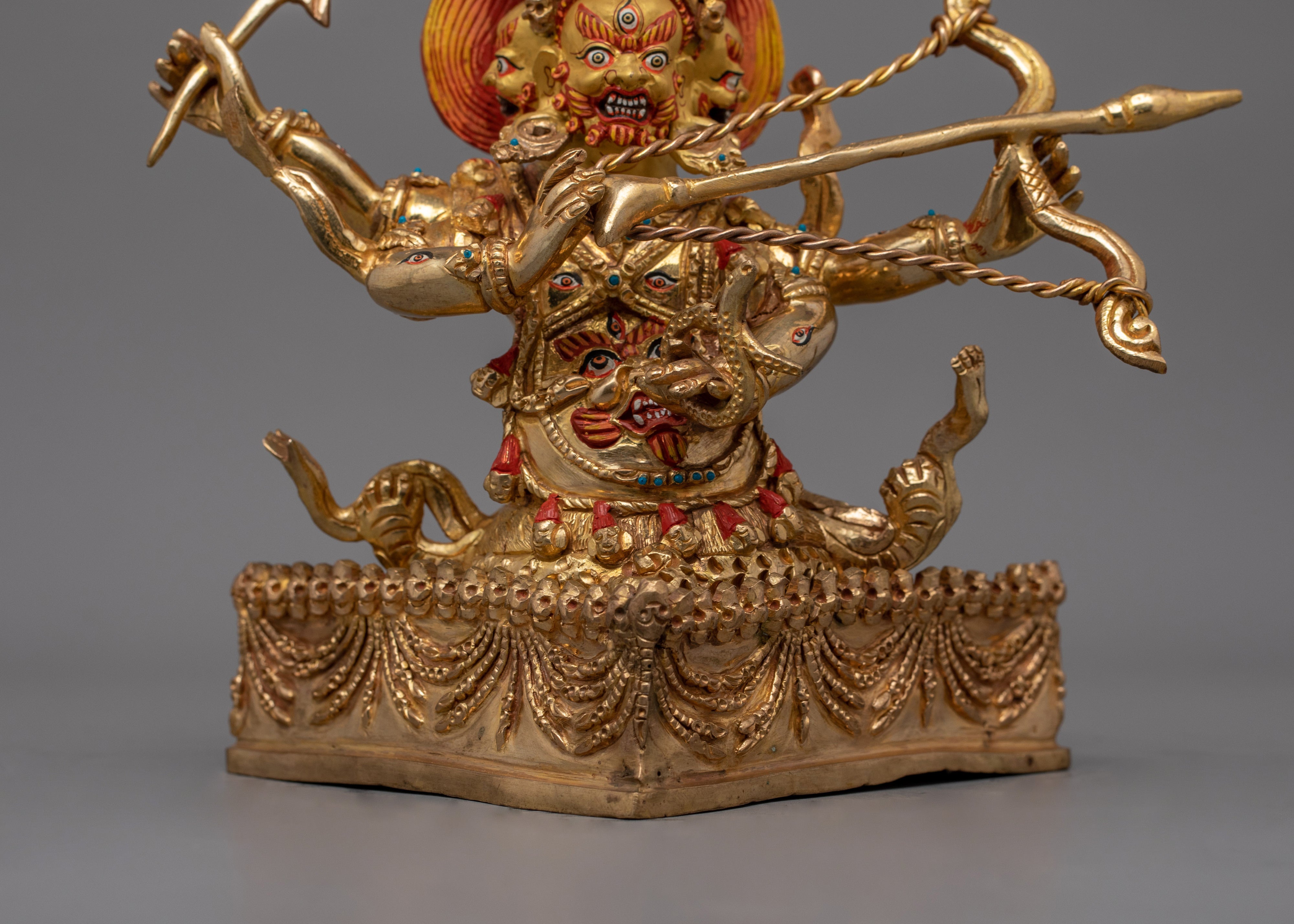 Mahakala Rahula Statue | Tibetan Himalayan Buddhist Deity