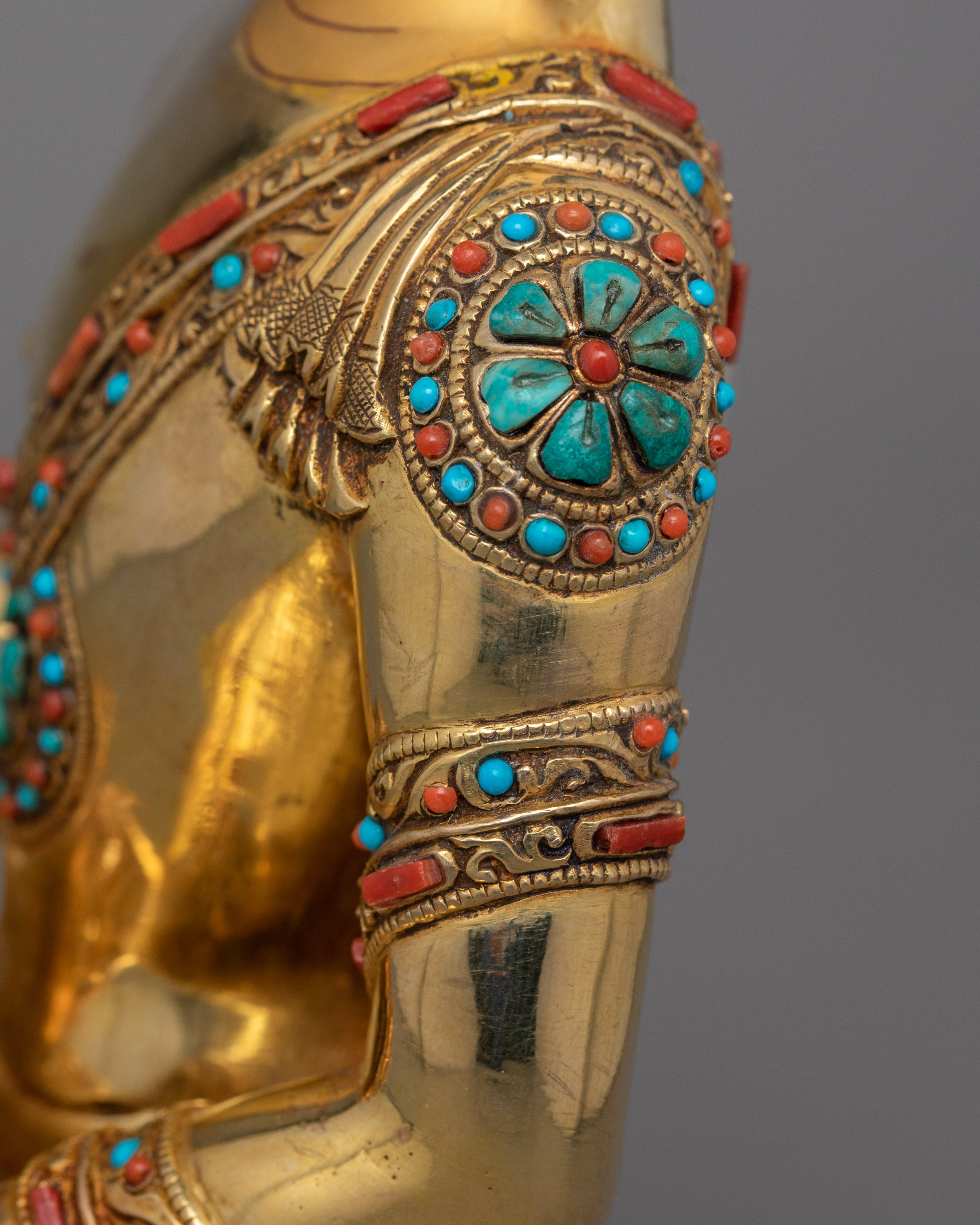 Handmade Pure Land Buddhist Amitabha Buddha Statue | The Buddha of Infinite Light