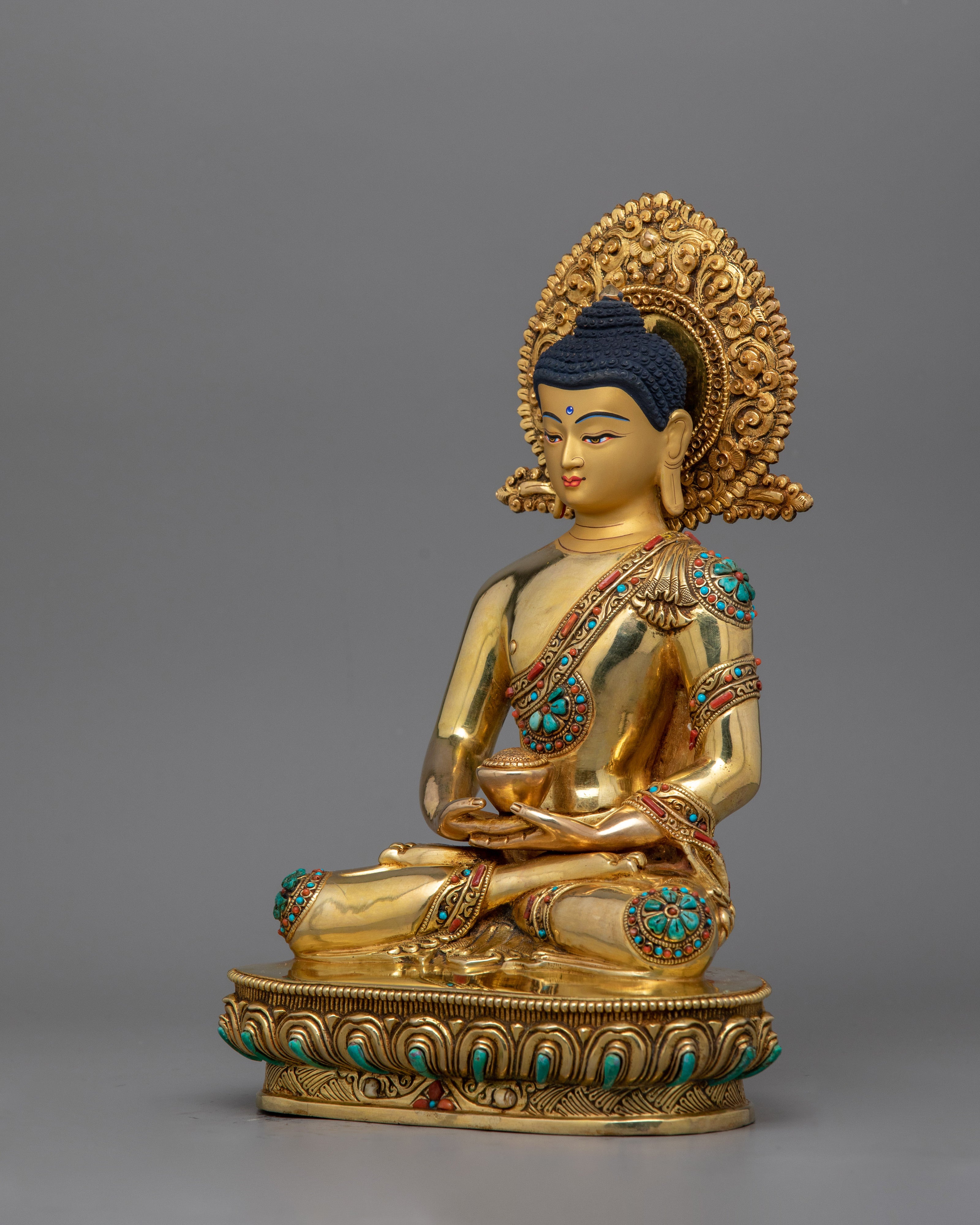 Handmade Pure Land Buddhist Amitabha Buddha Statue | The Buddha of Infinite Light