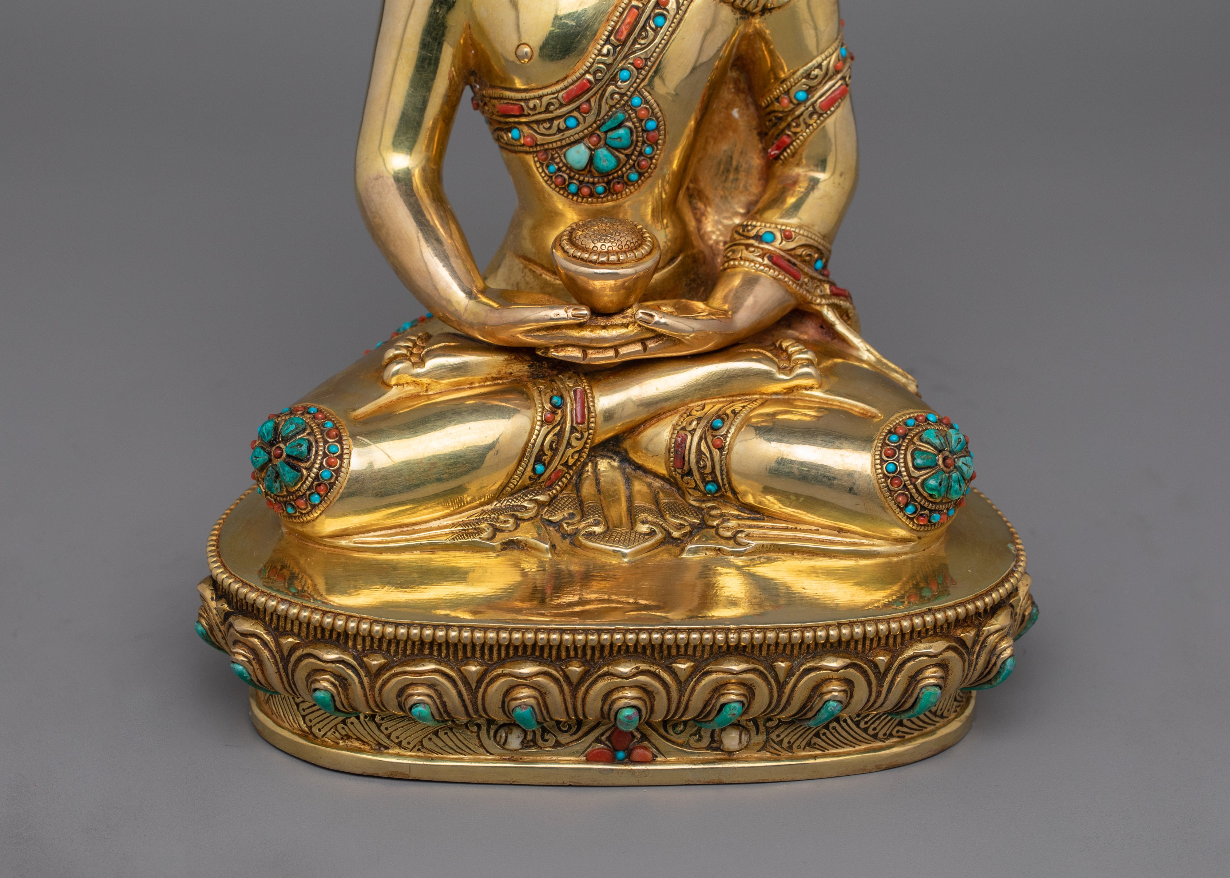 Handmade Pure Land Buddhist Amitabha Buddha Statue | The Buddha of Infinite Light