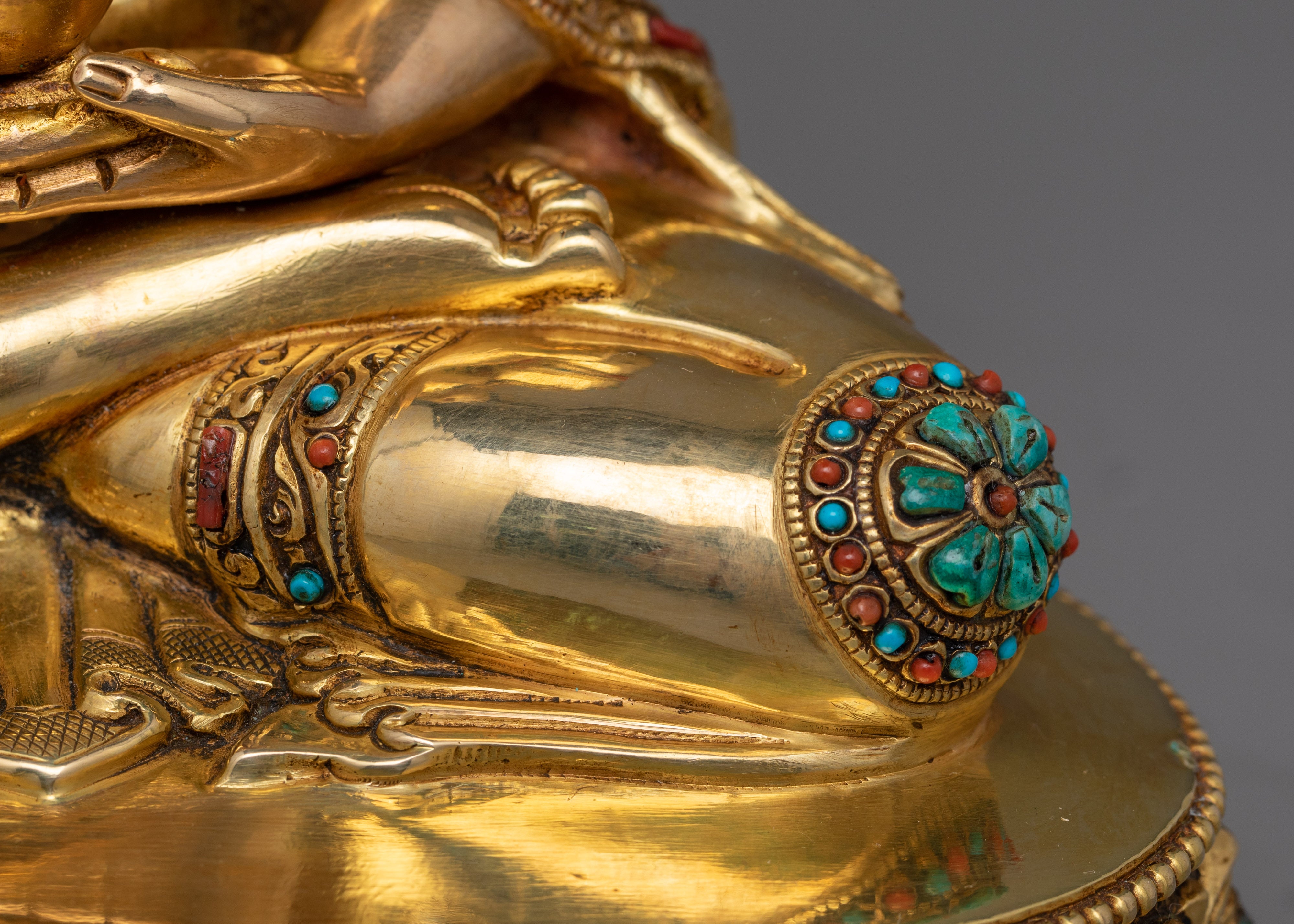 Handmade Pure Land Buddhist Amitabha Buddha Statue | The Buddha of Infinite Light