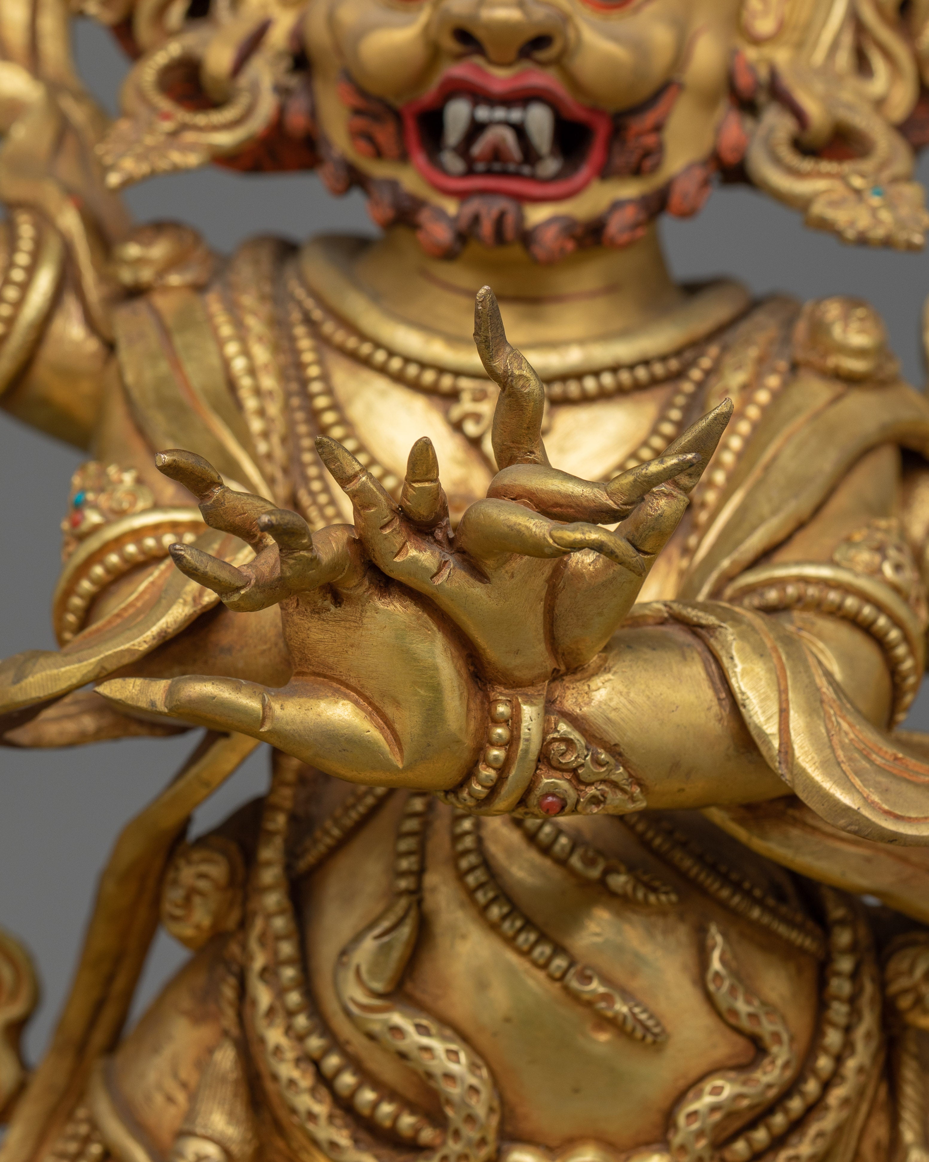 Four Armed Butadamara Statue | Protector Against Negative Forces