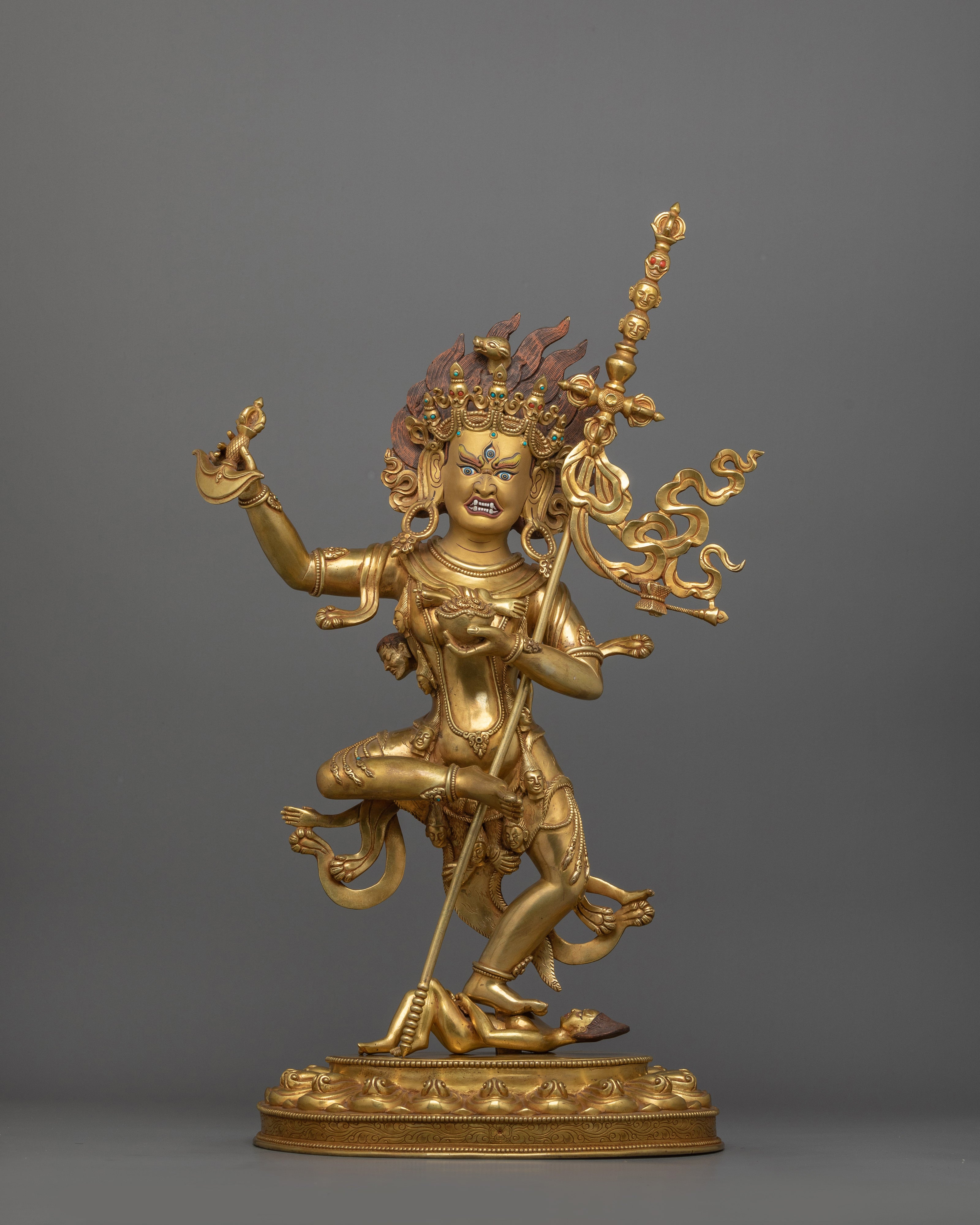 Handmade Troma Nagmo Statue: Buddhist Revered Yogini