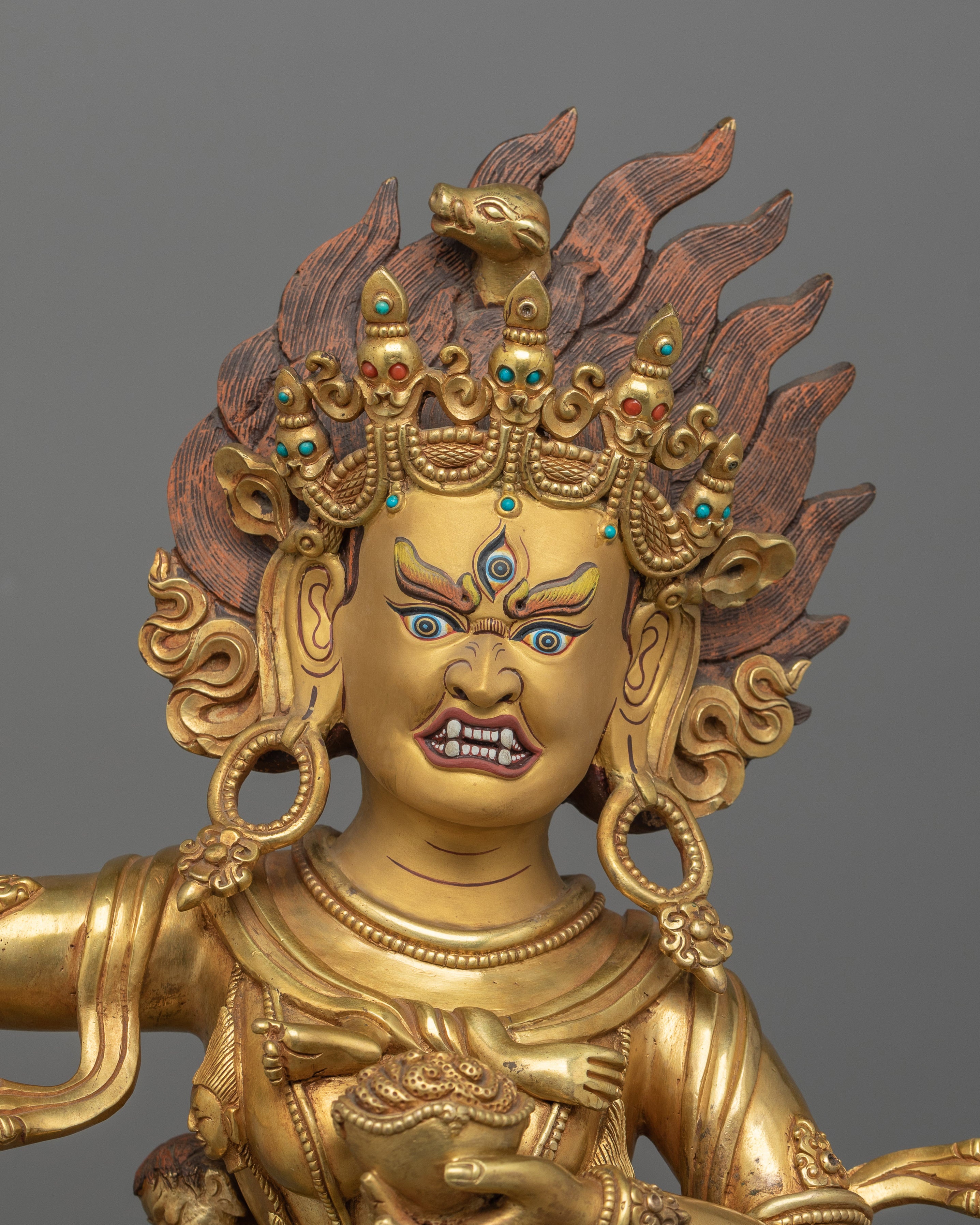 Handmade Troma Nagmo Statue: Buddhist Revered Yogini