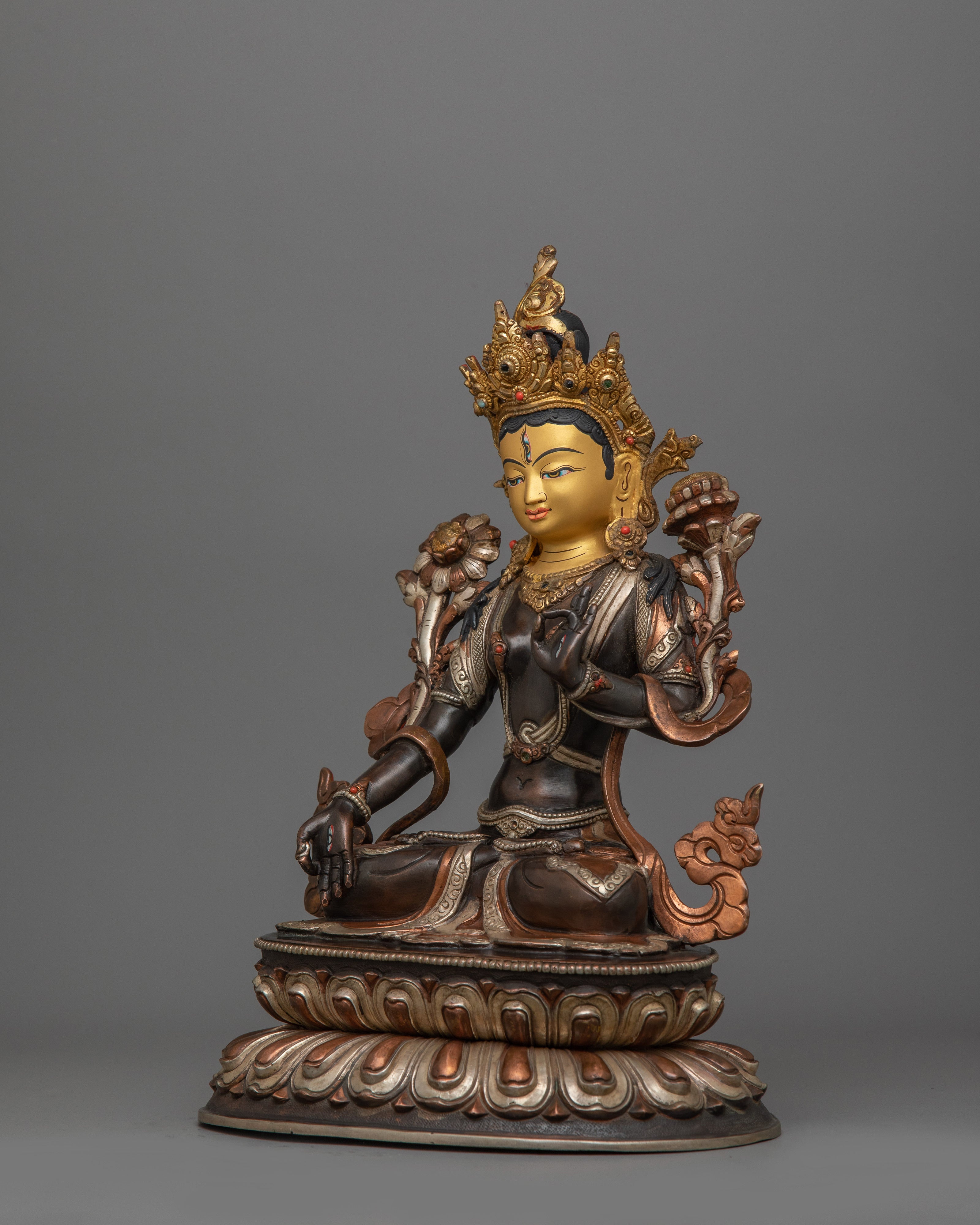 Buddhist Sita Tara Goddess Statue | Symbol of Compassionate Energy