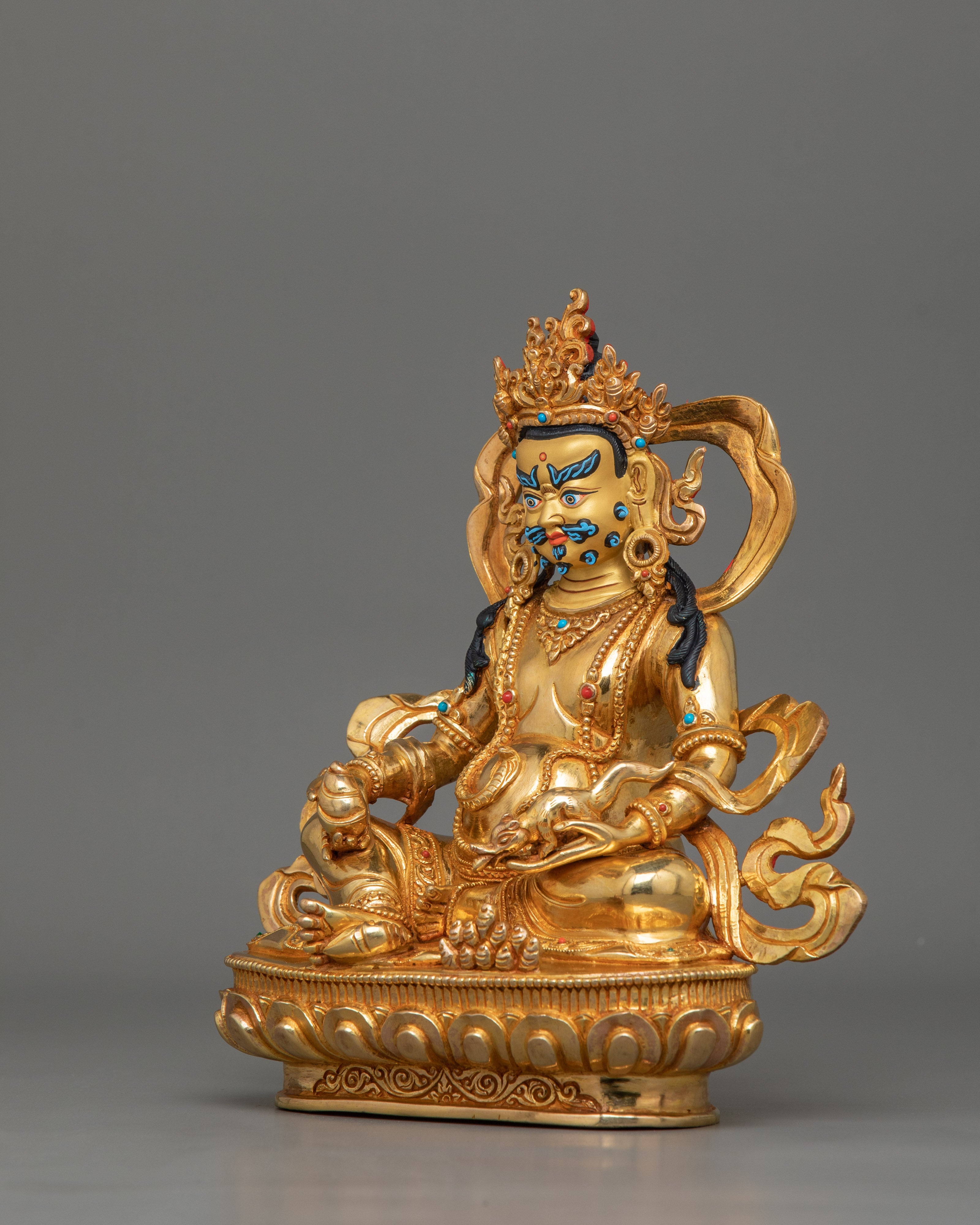 Himalayan Deity Dzambhala Statue | A Blessing for Wealth and Good Fortune