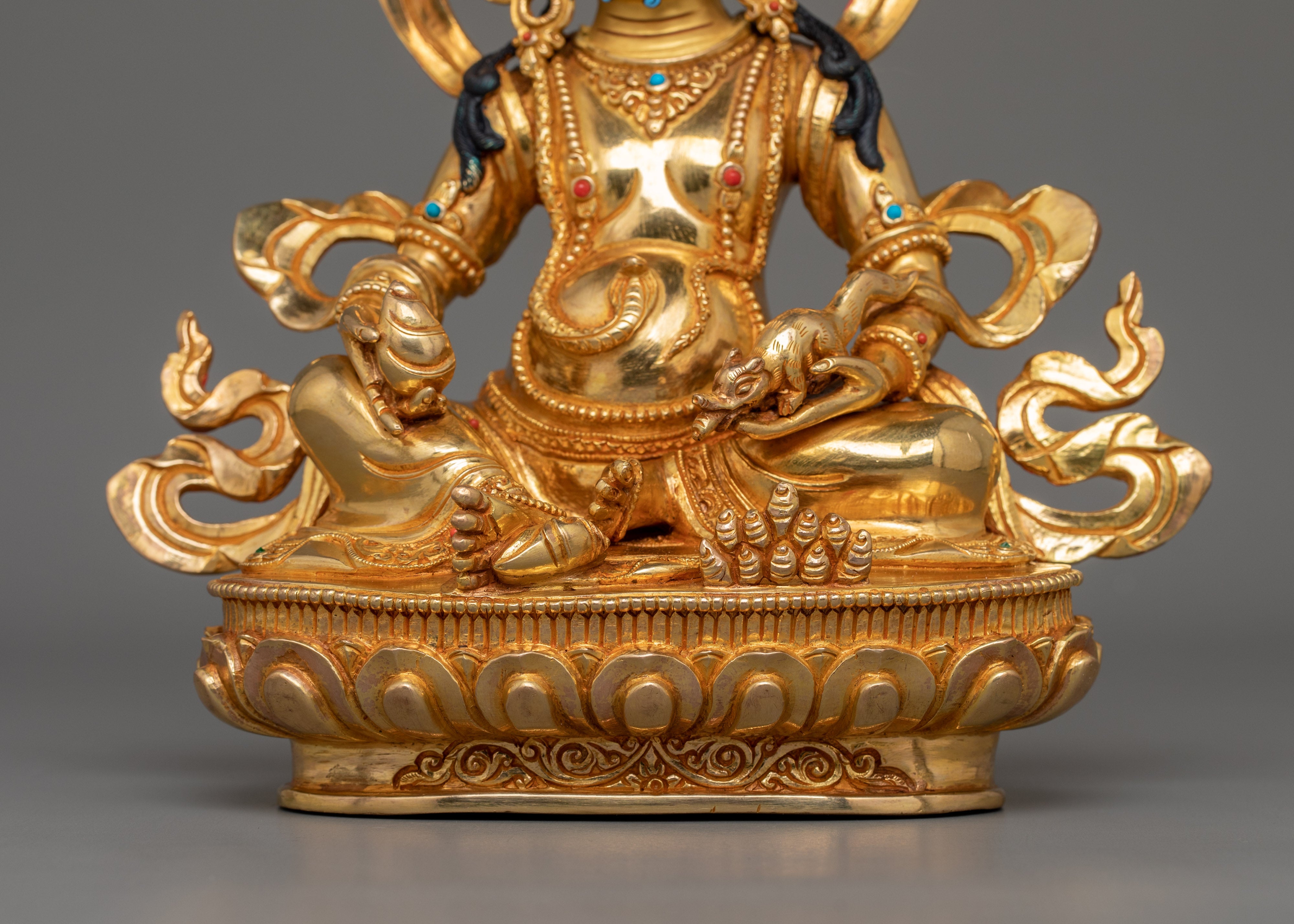 Himalayan Deity Dzambhala Statue | A Blessing for Wealth and Good Fortune