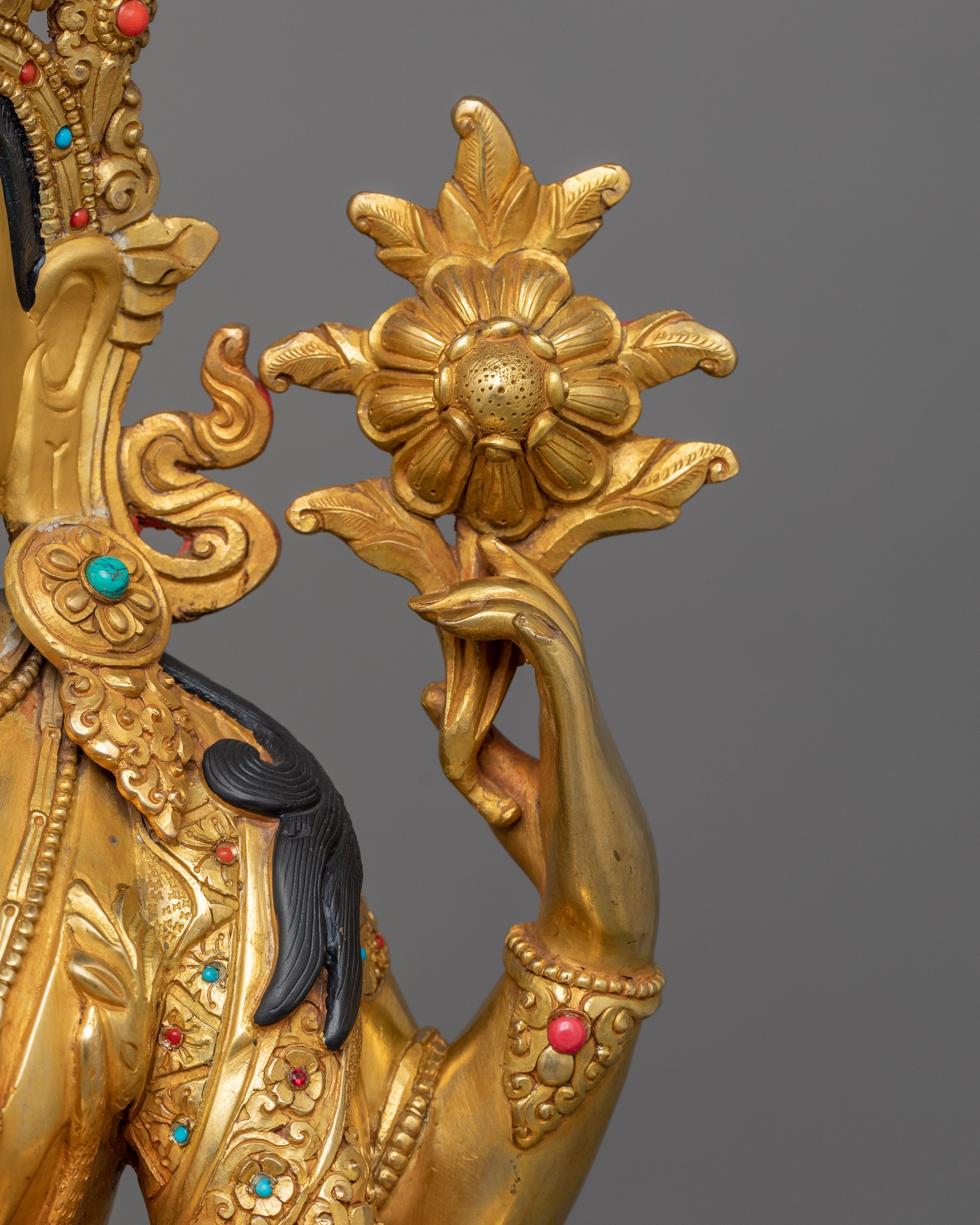 Handmade Beautiful Chenrezig Sculpture | A Symbol of Boundless Love