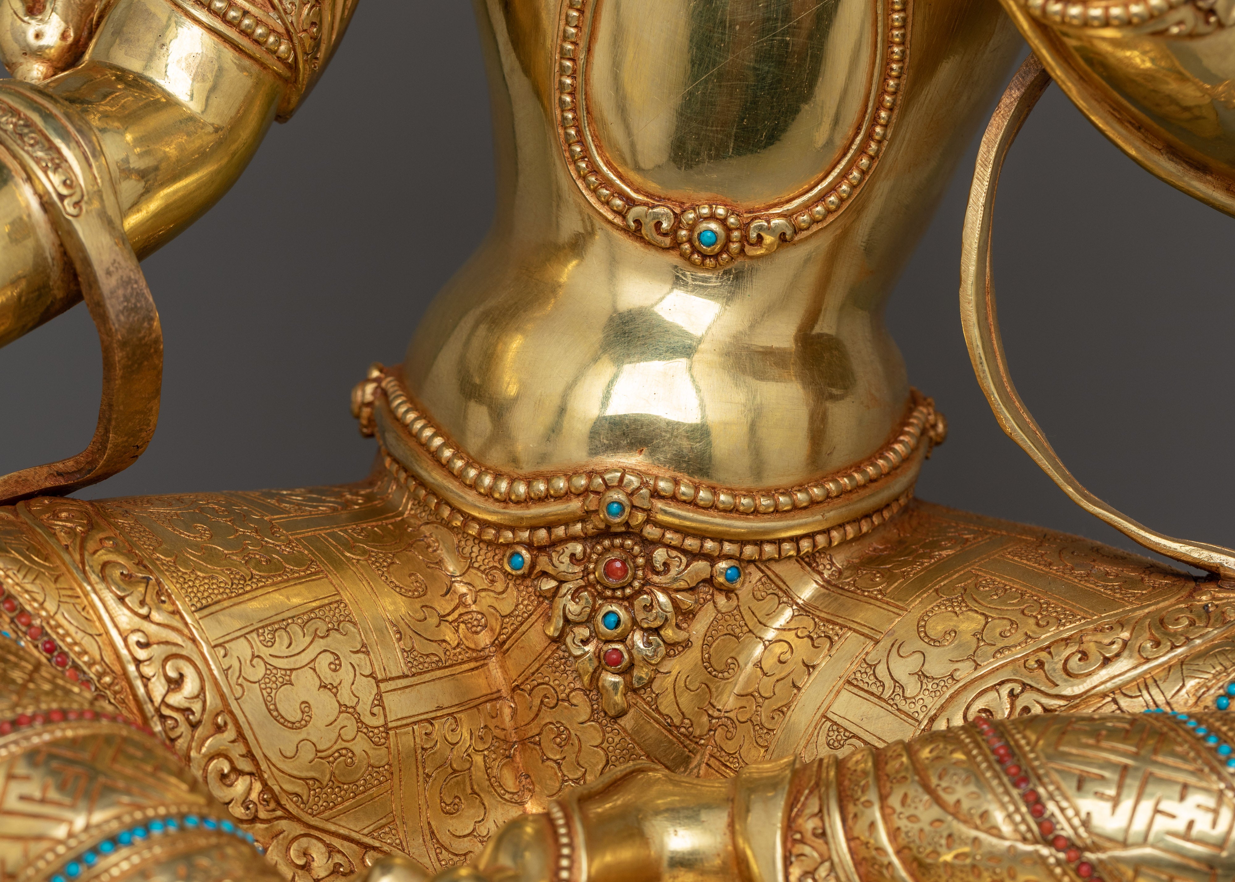 Syamatara Buddhist Goddess Statue | A Symbol of Wisdom