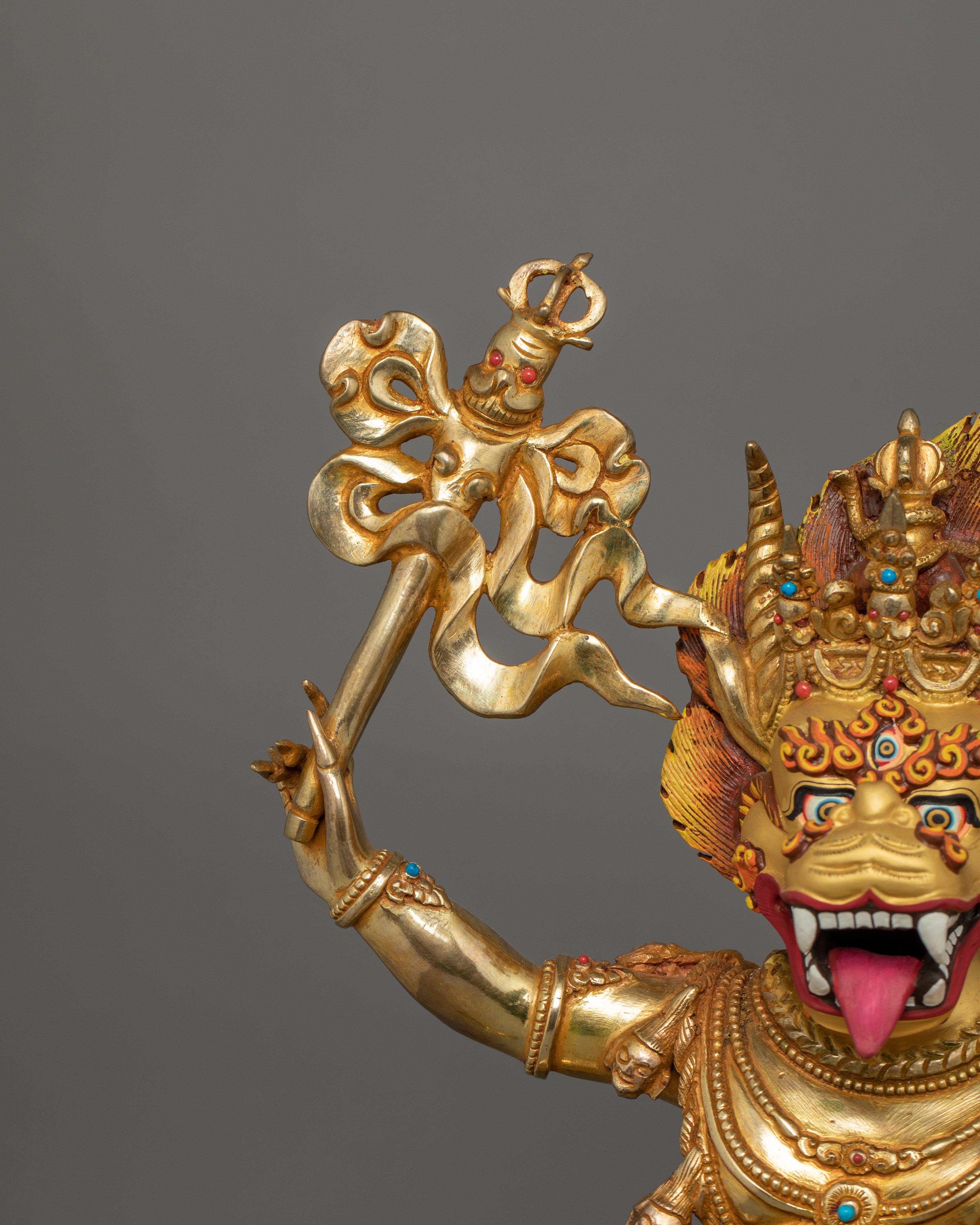 Yama Dharmaraja "Vajrabhairava" Statue | Symbol of Wrathful Compassion