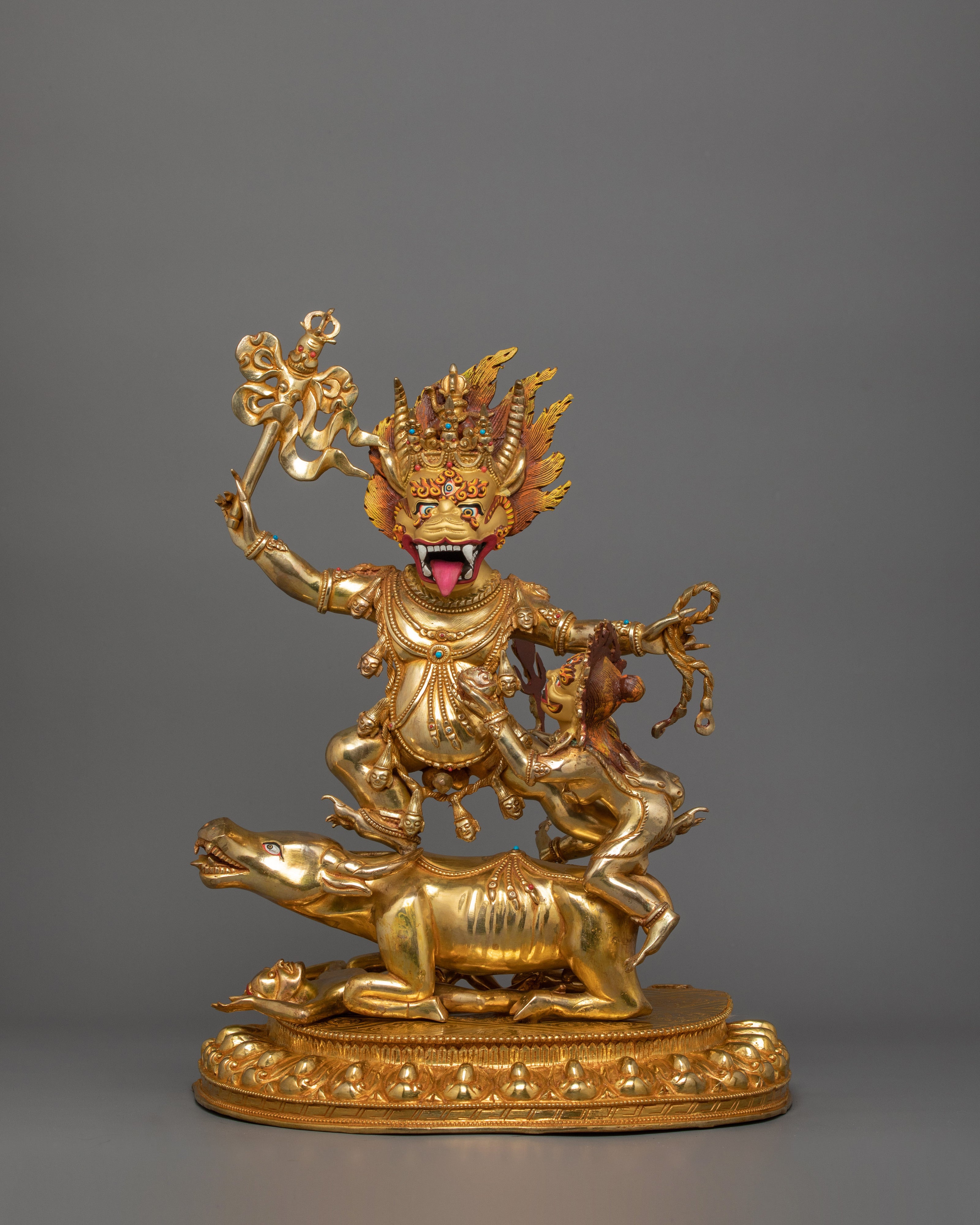 Yama Dharmaraja "Vajrabhairava" Statue | Symbol of Wrathful Compassion