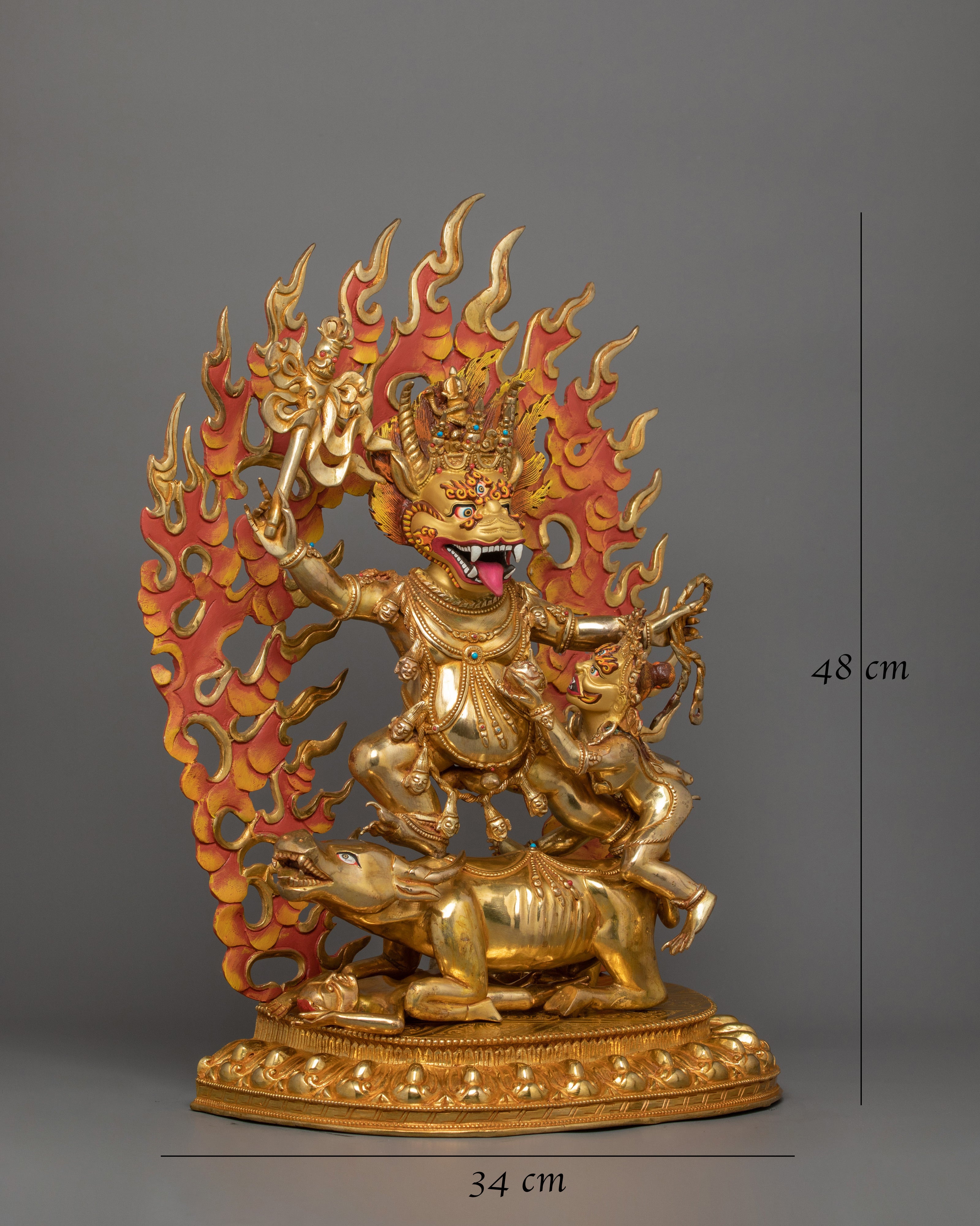 yama-dharmaraja-vajrabhairava-statue