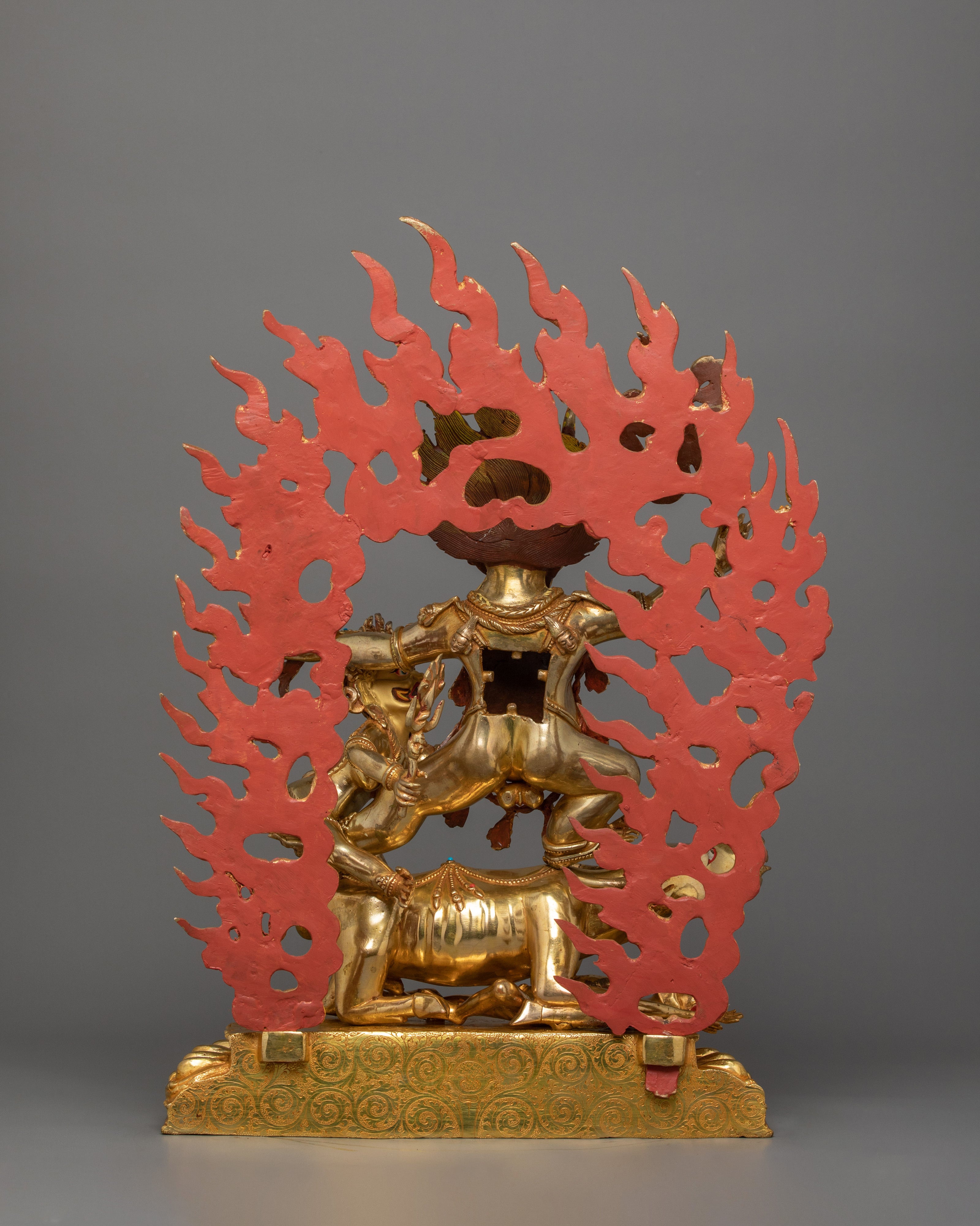 Yama Dharmaraja "Vajrabhairava" Statue | Symbol of Wrathful Compassion