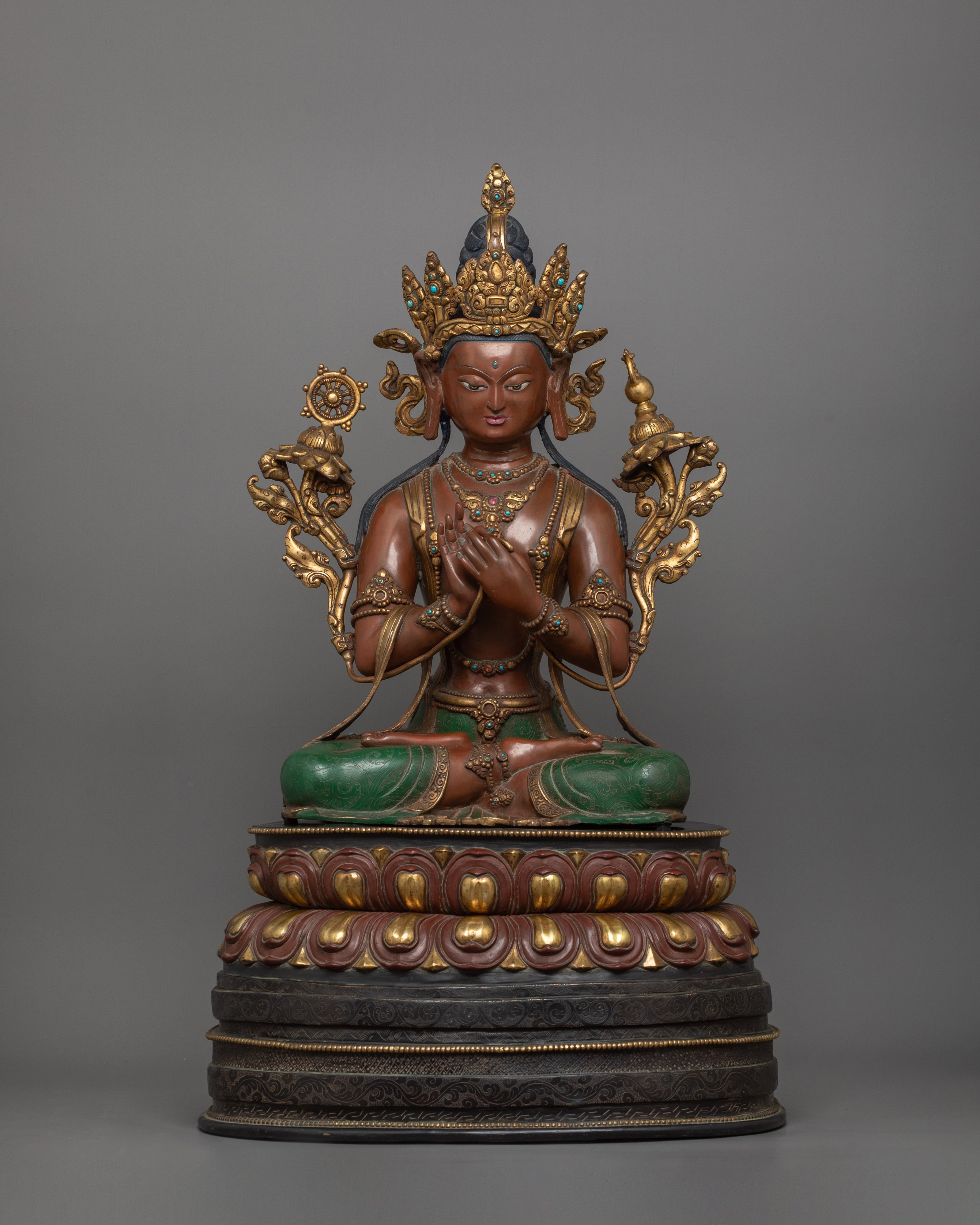 First Future Buddha Maitreya Sculpture | Symbol of Enlightenment