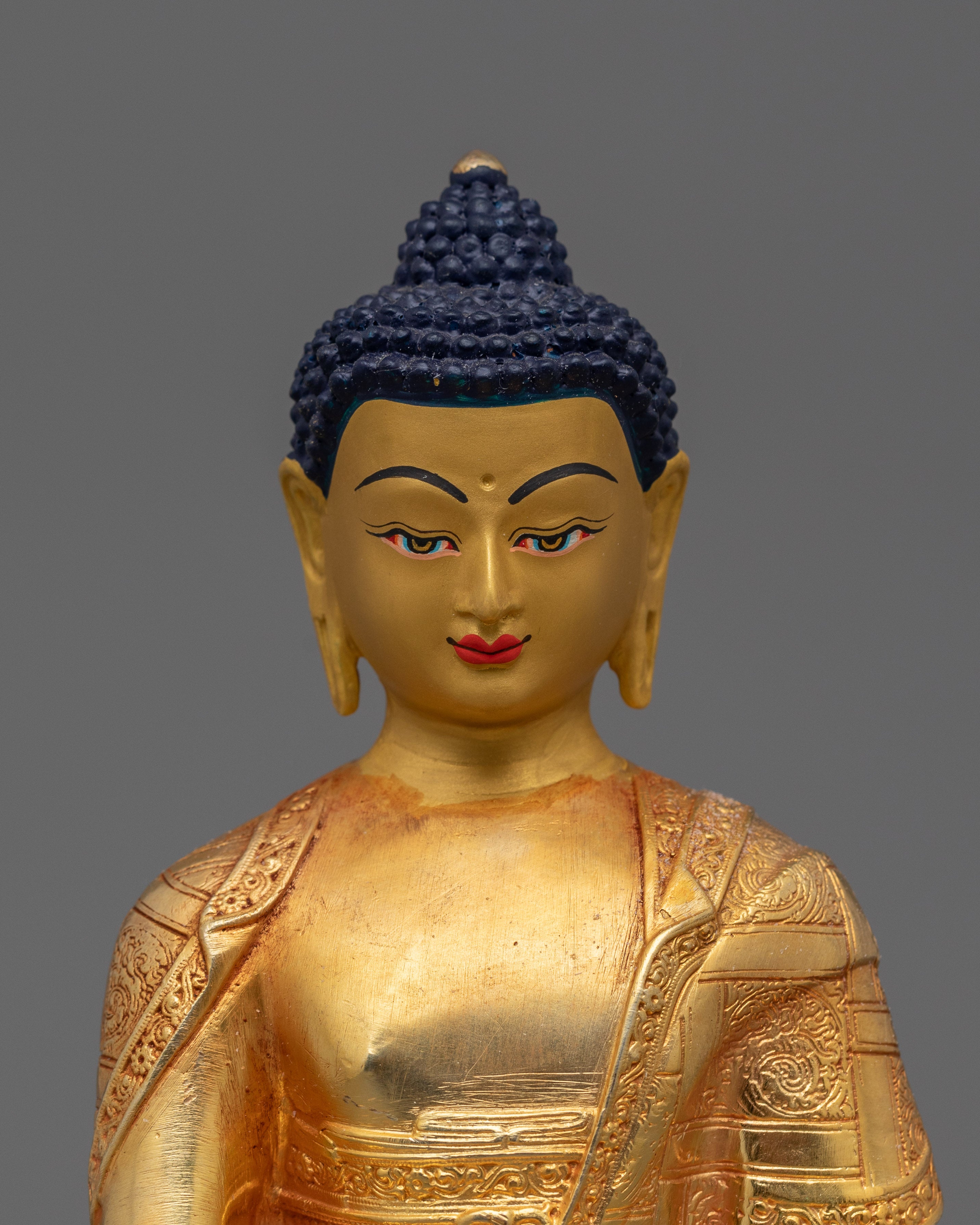 Buddhist Deity Shakyamuni Buddha Statue | The Enlightened Dharma Teacher