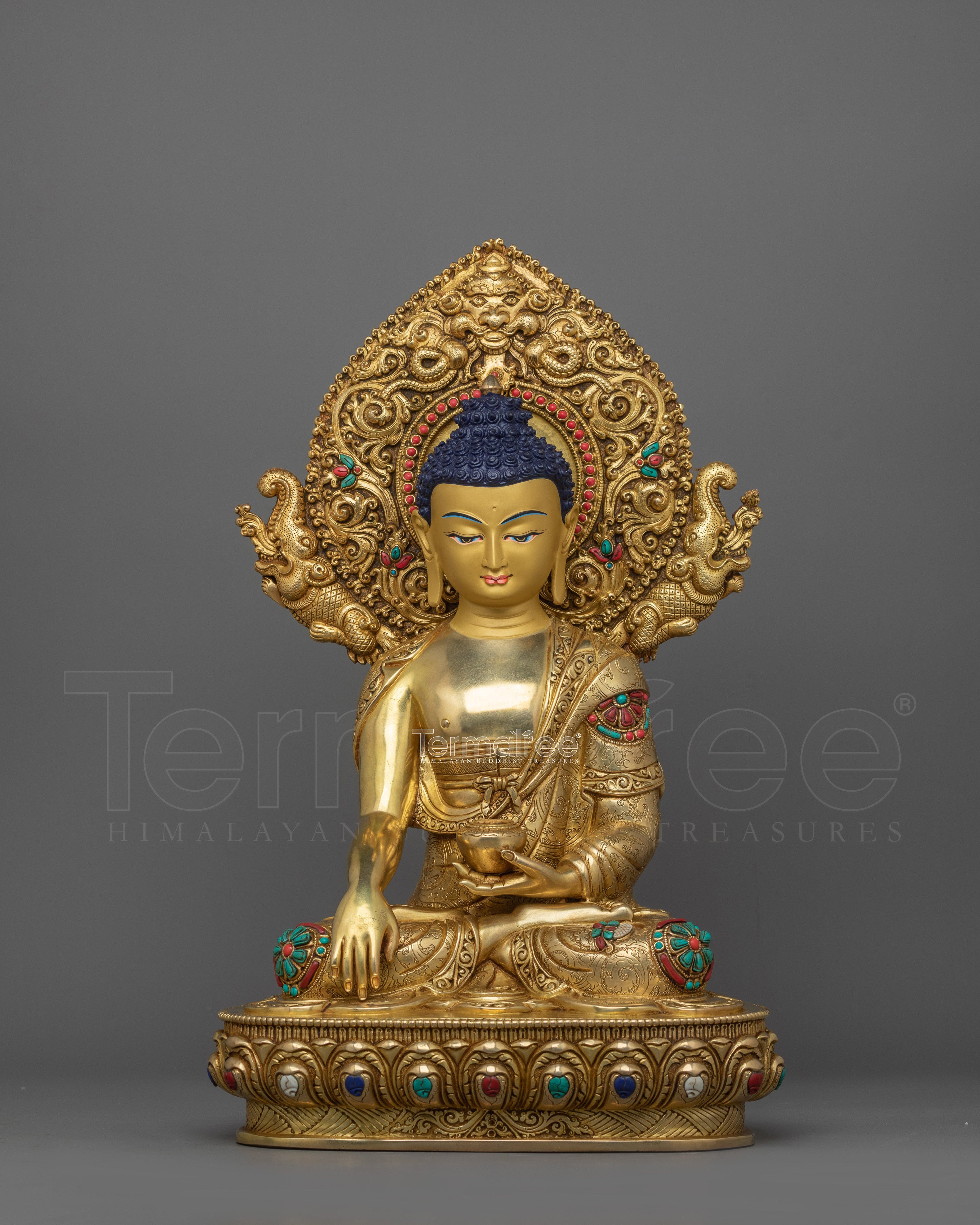 Meditating Buddha Shakyamuni Sculpture | Symbol of Spiritual Awakening