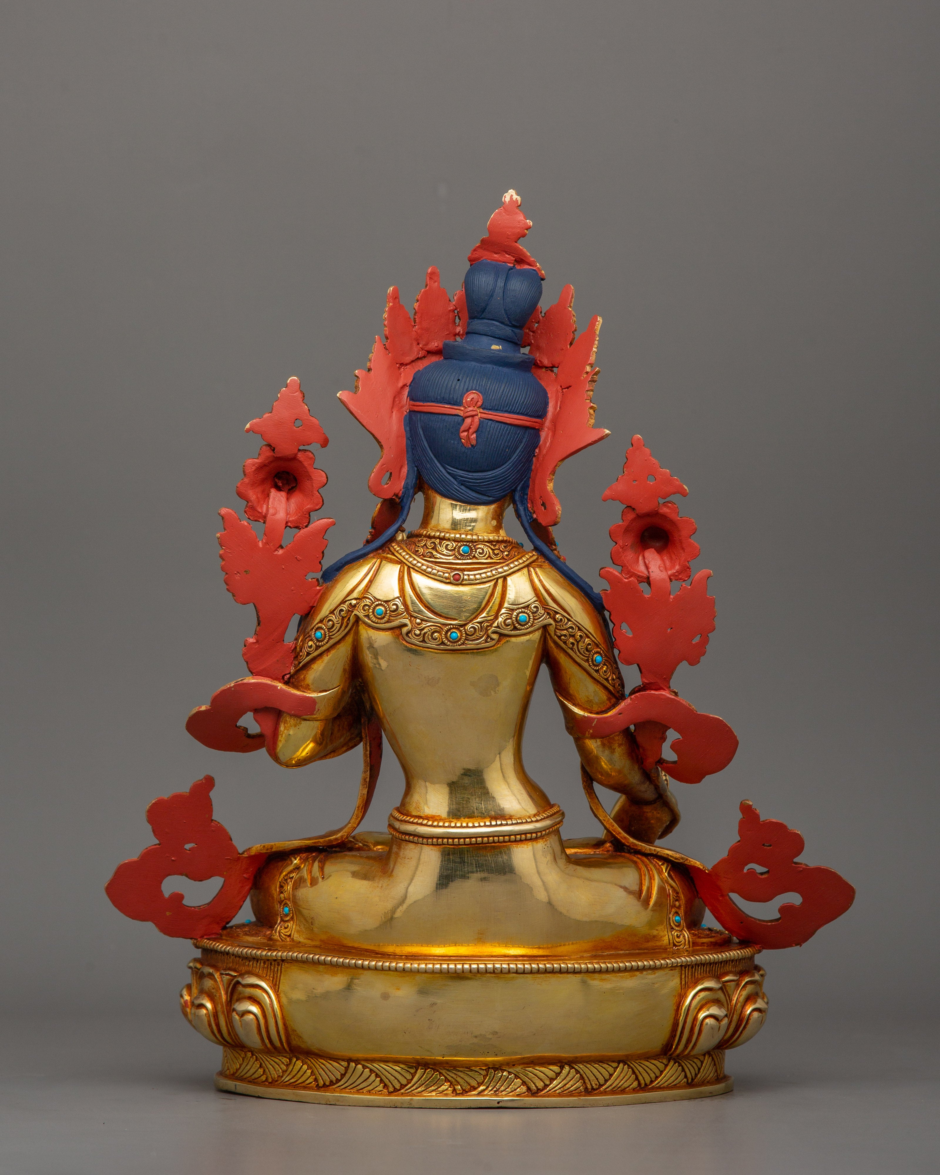 Feminine Energy White Tara Sculpture | Bodhisattva for Compassion Practices