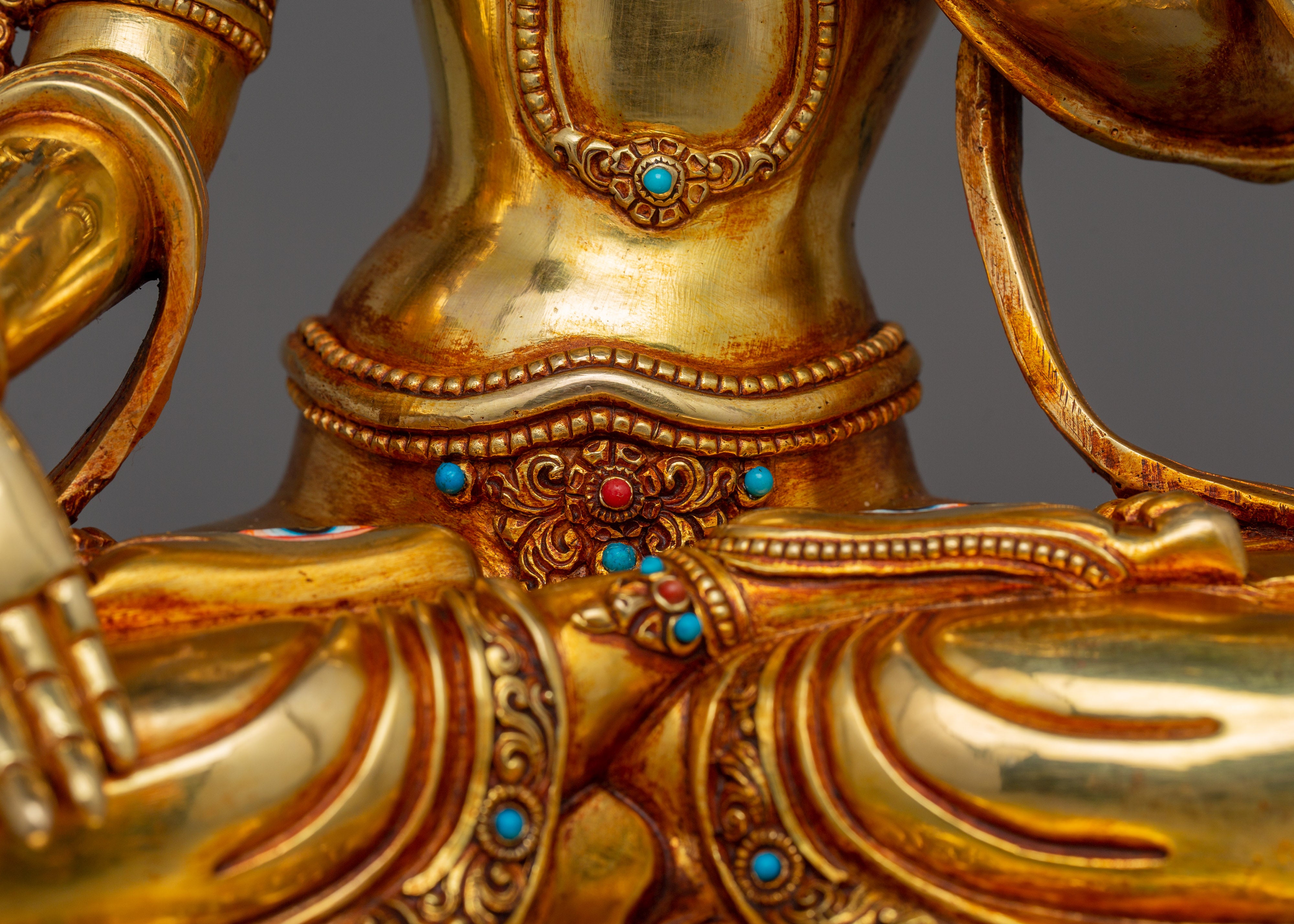 Feminine Energy White Tara Sculpture | Bodhisattva for Compassion Practices