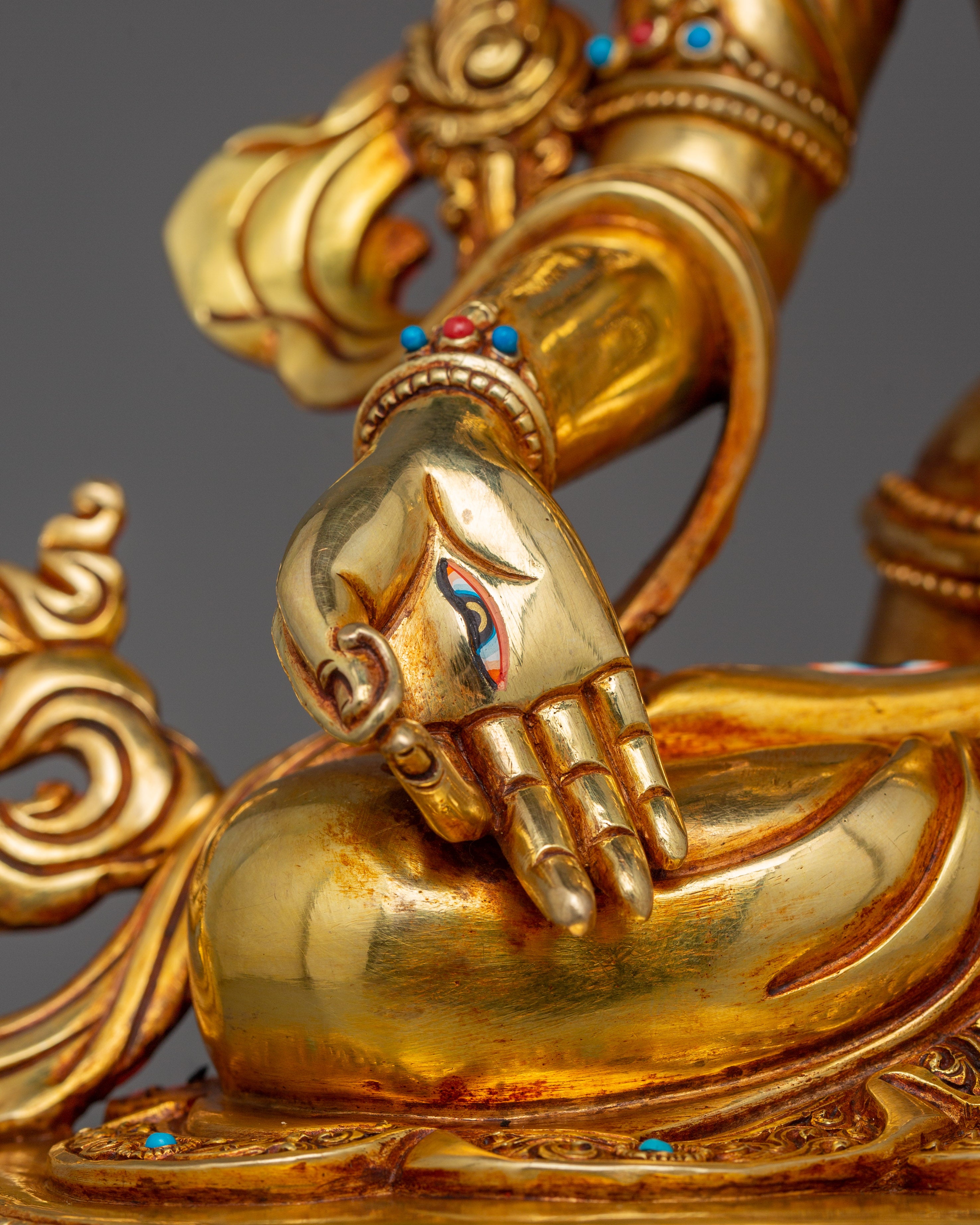 Feminine Energy White Tara Sculpture | Bodhisattva for Compassion Practices