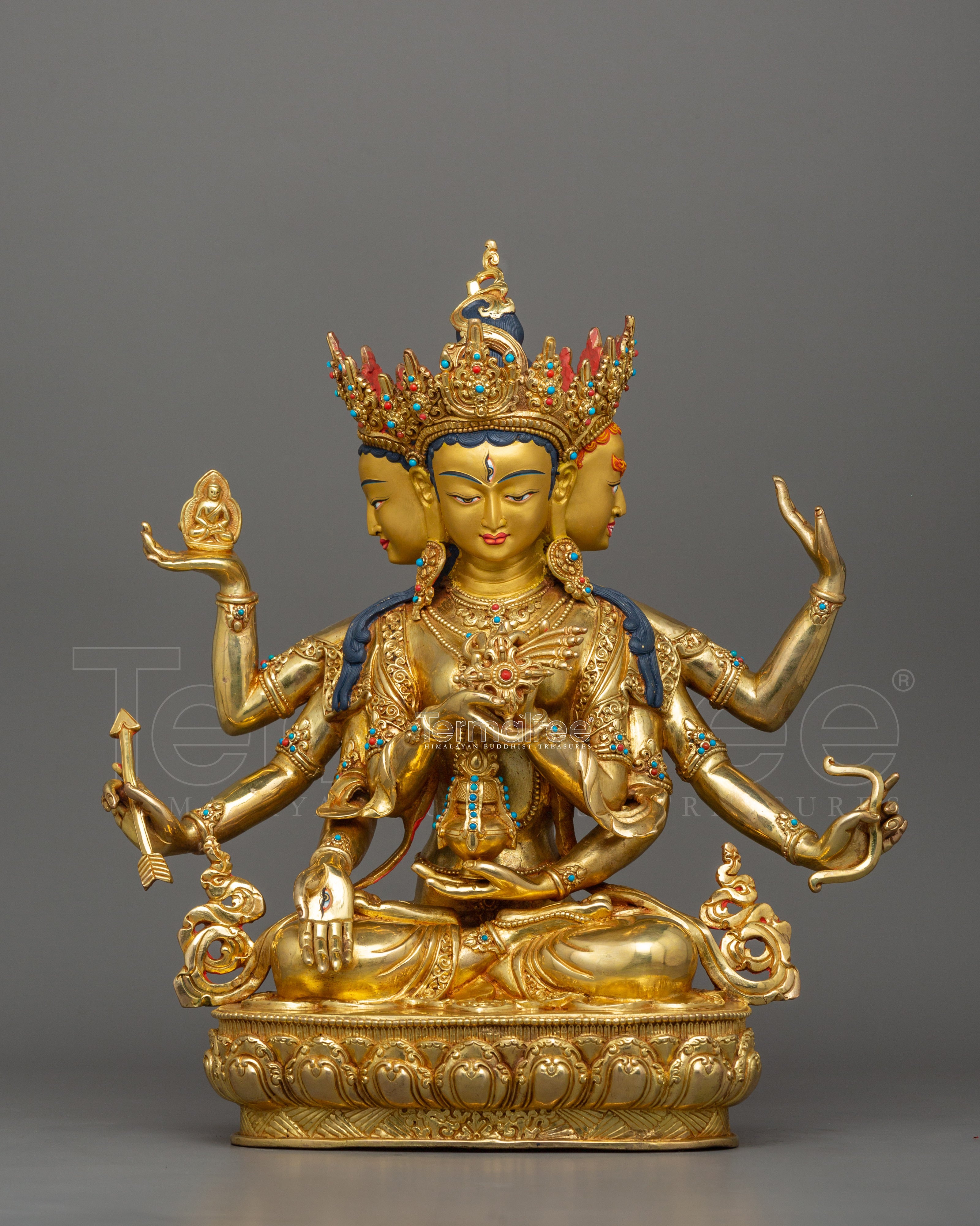 Long Life Deity Namgyalma Statue | Buddhist Deity for Longevity