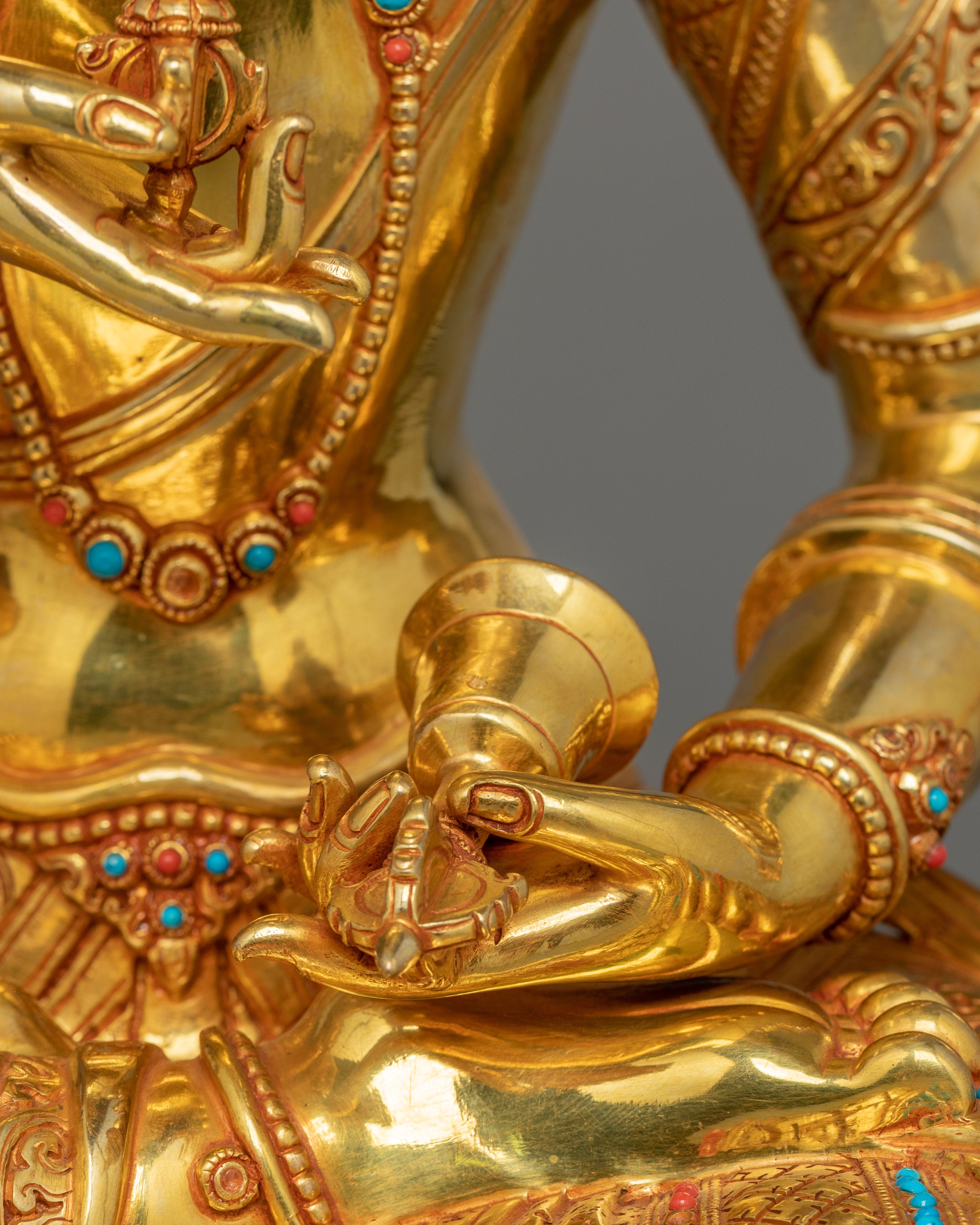 Vajrasattva Statue "The Remover of Obstacles" | Traditional Artwork