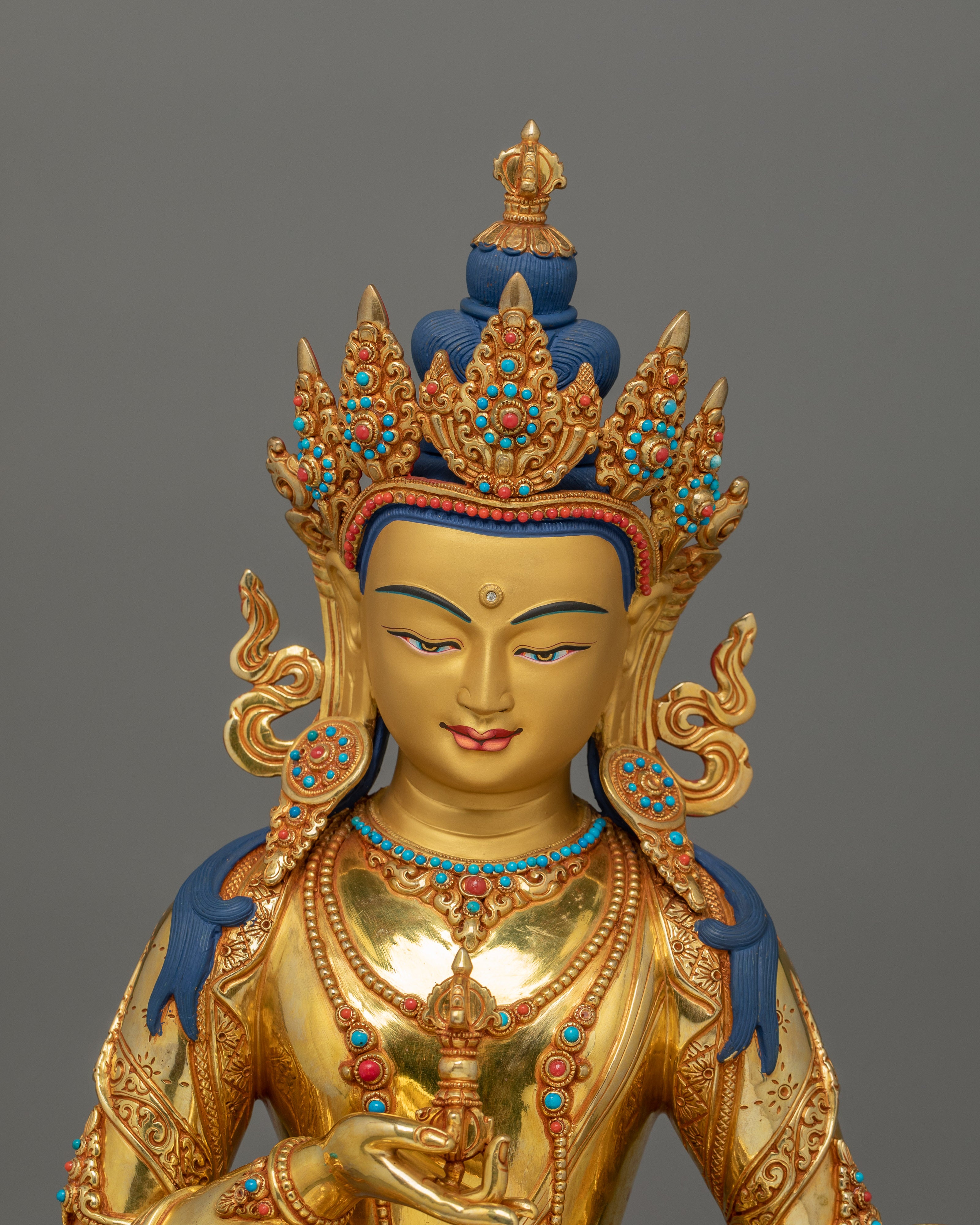 Vajrasattva Statue "The Remover of Obstacles" | Traditional Artwork
