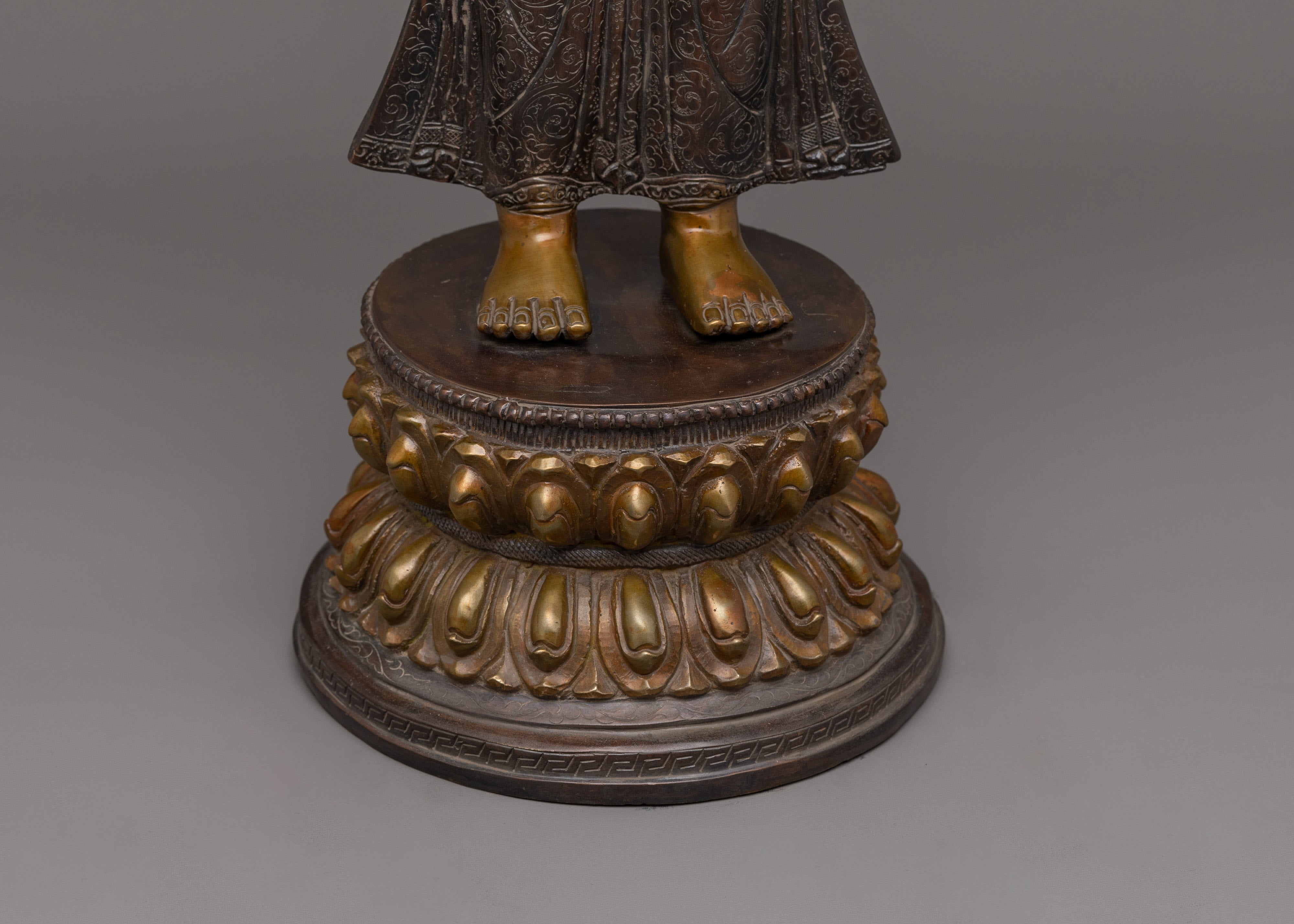 Buddhist Statue of Amogasiddhi Buddha Sculpture | Buddha of Fearless Action