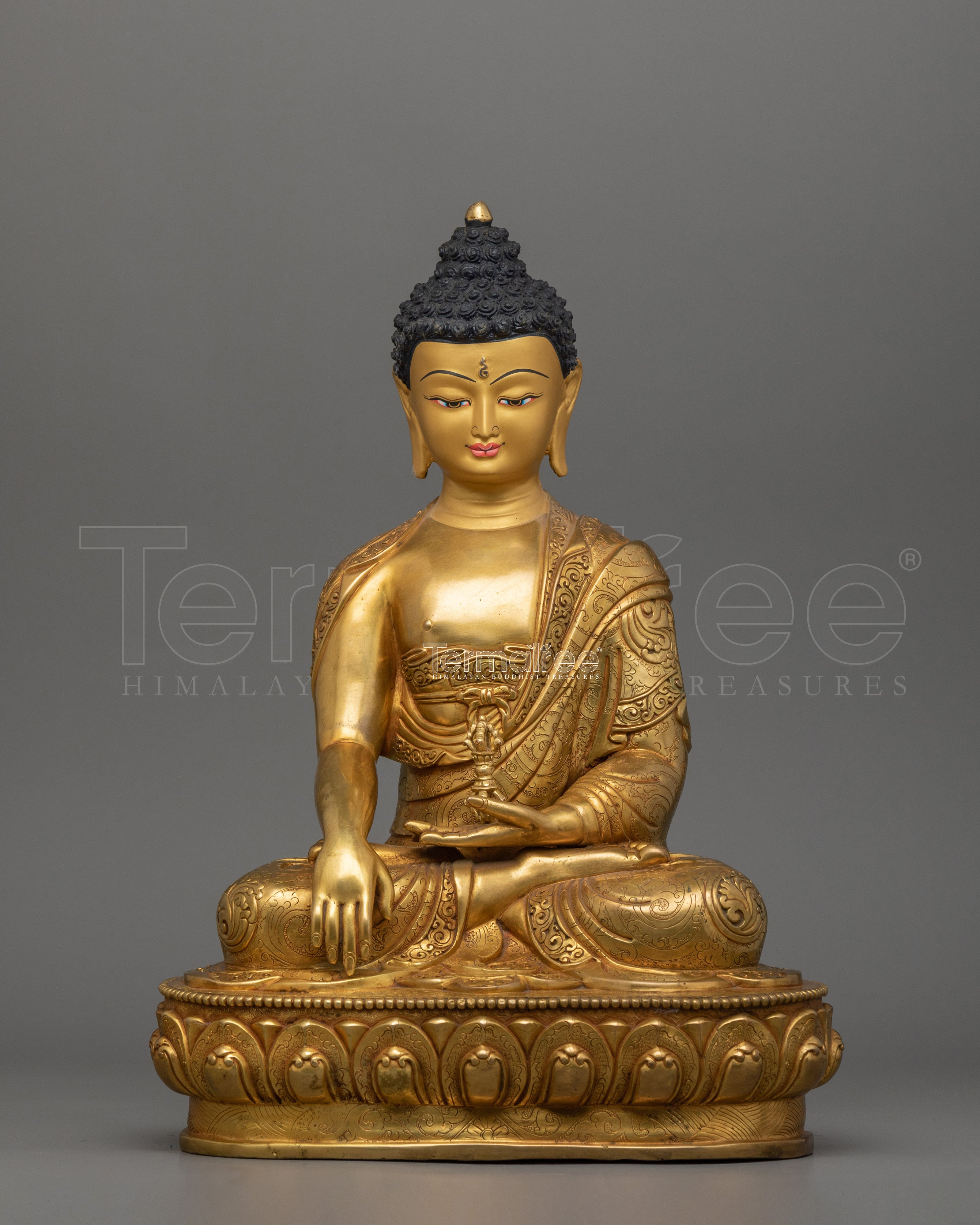 Mitrugpa Tibetan Buddhist Deity Statue | 24K Gold Gilded Artwork