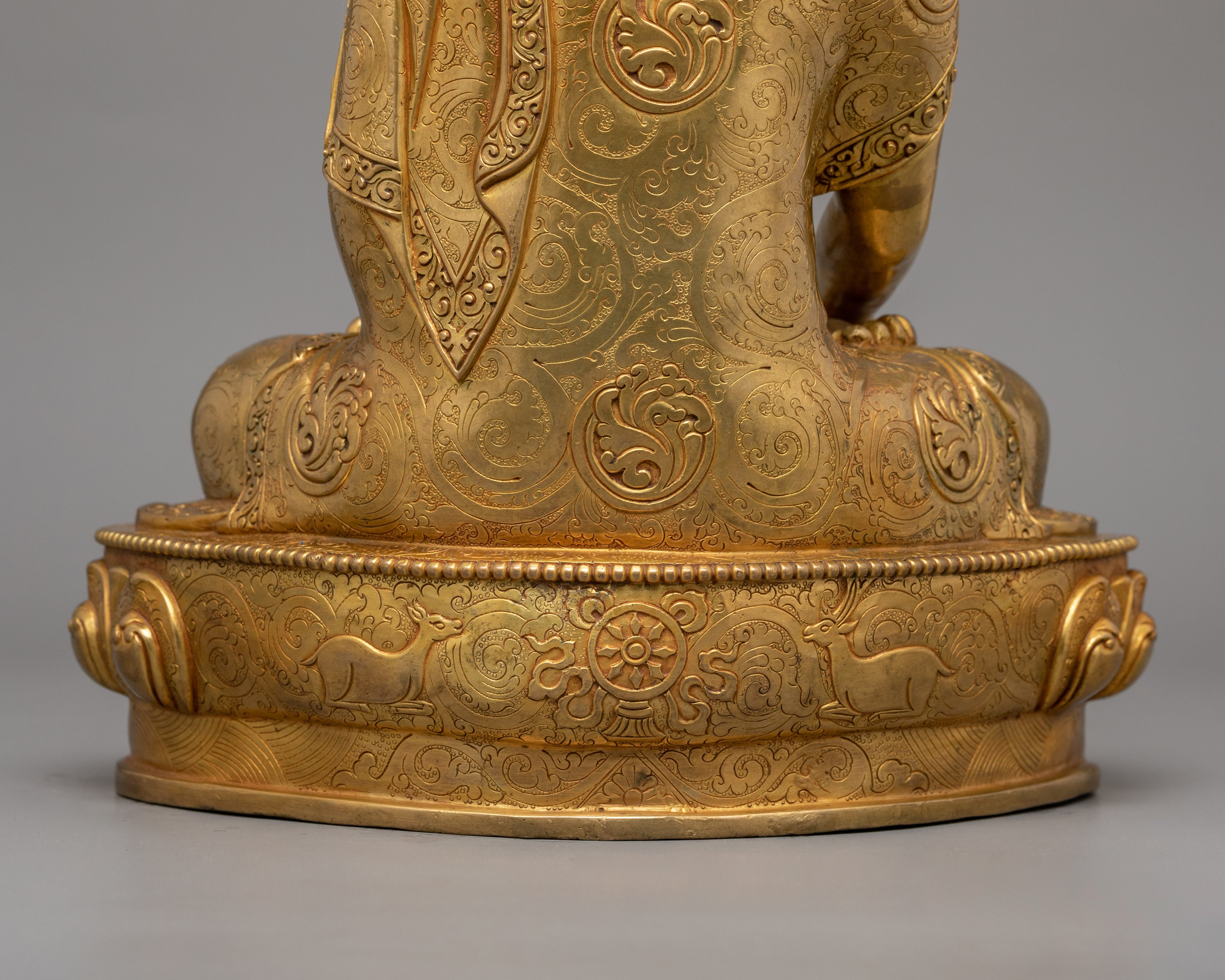 Mitrugpa Tibetan Buddhist Deity Statue | 24K Gold Gilded Artwork