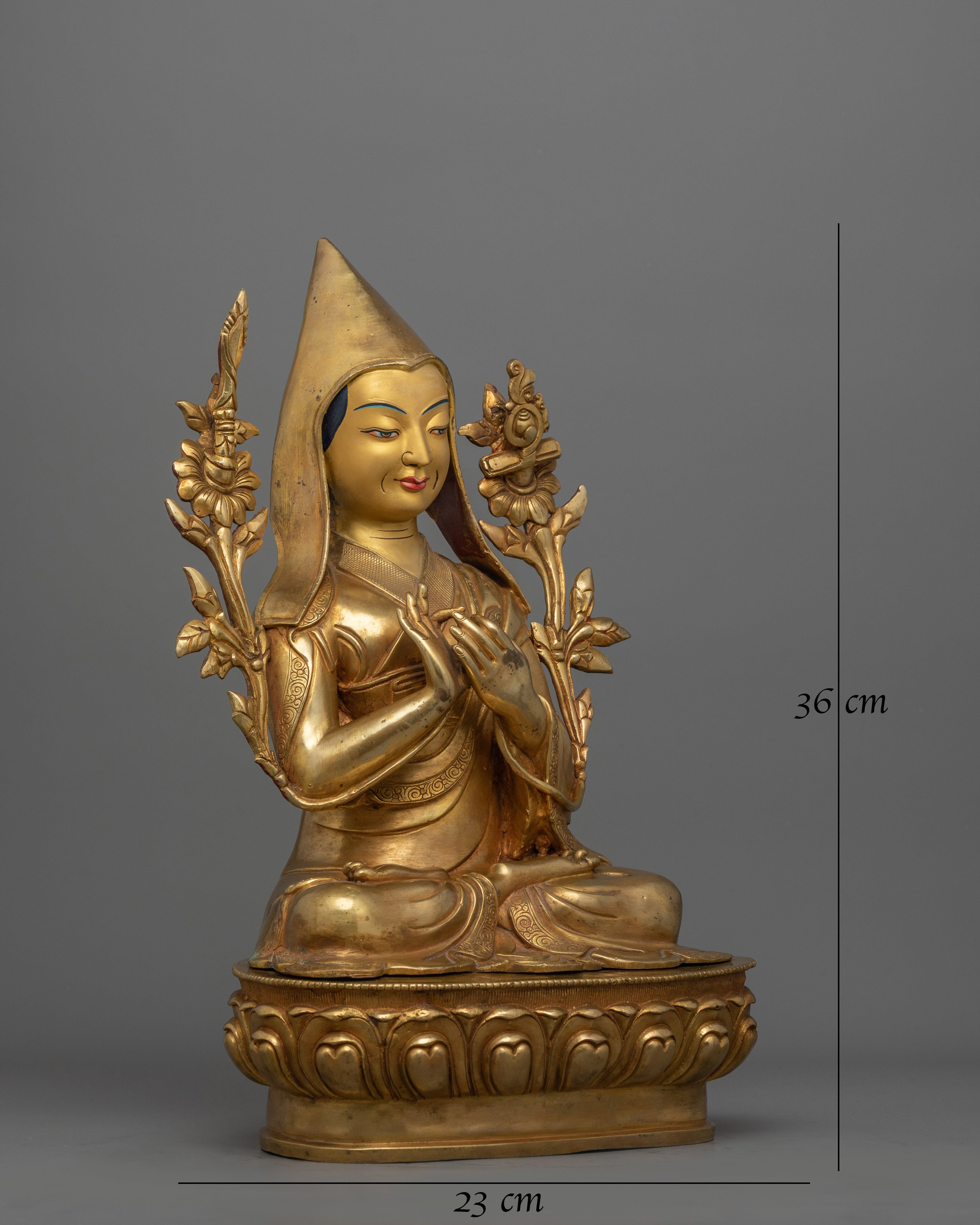Tsongkhapa Dharma teacher Statue