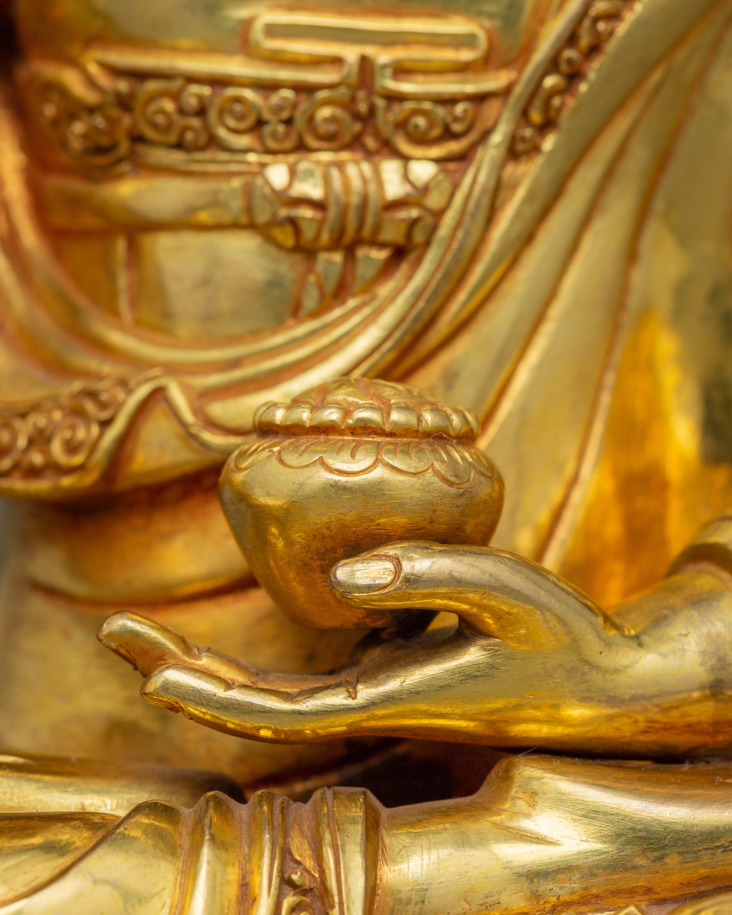 Handmade Figurine of Meditating Buddha Shakyamuni | The Path to Enlightenment