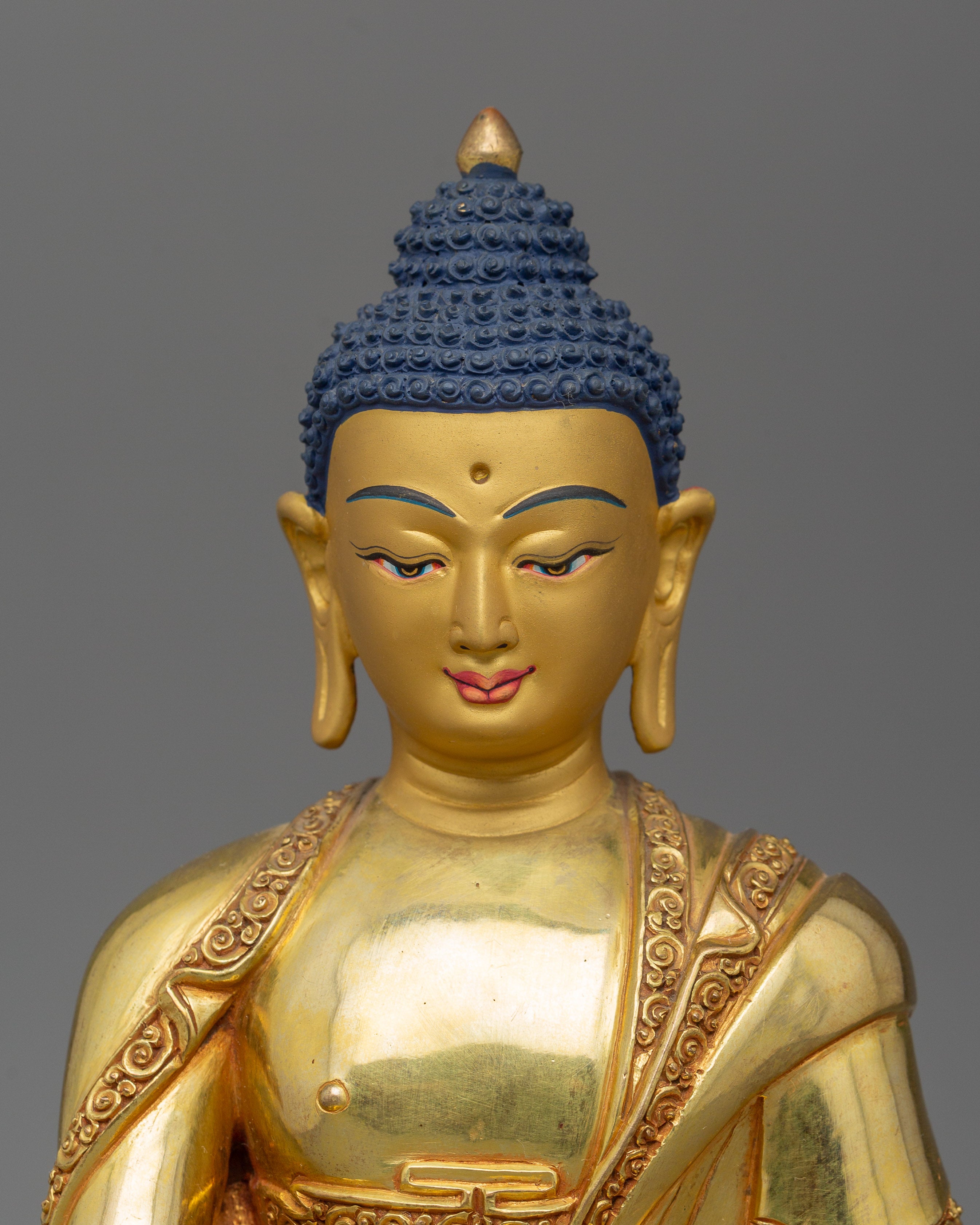 Handmade Figurine of Meditating Buddha Shakyamuni | The Path to Enlightenment