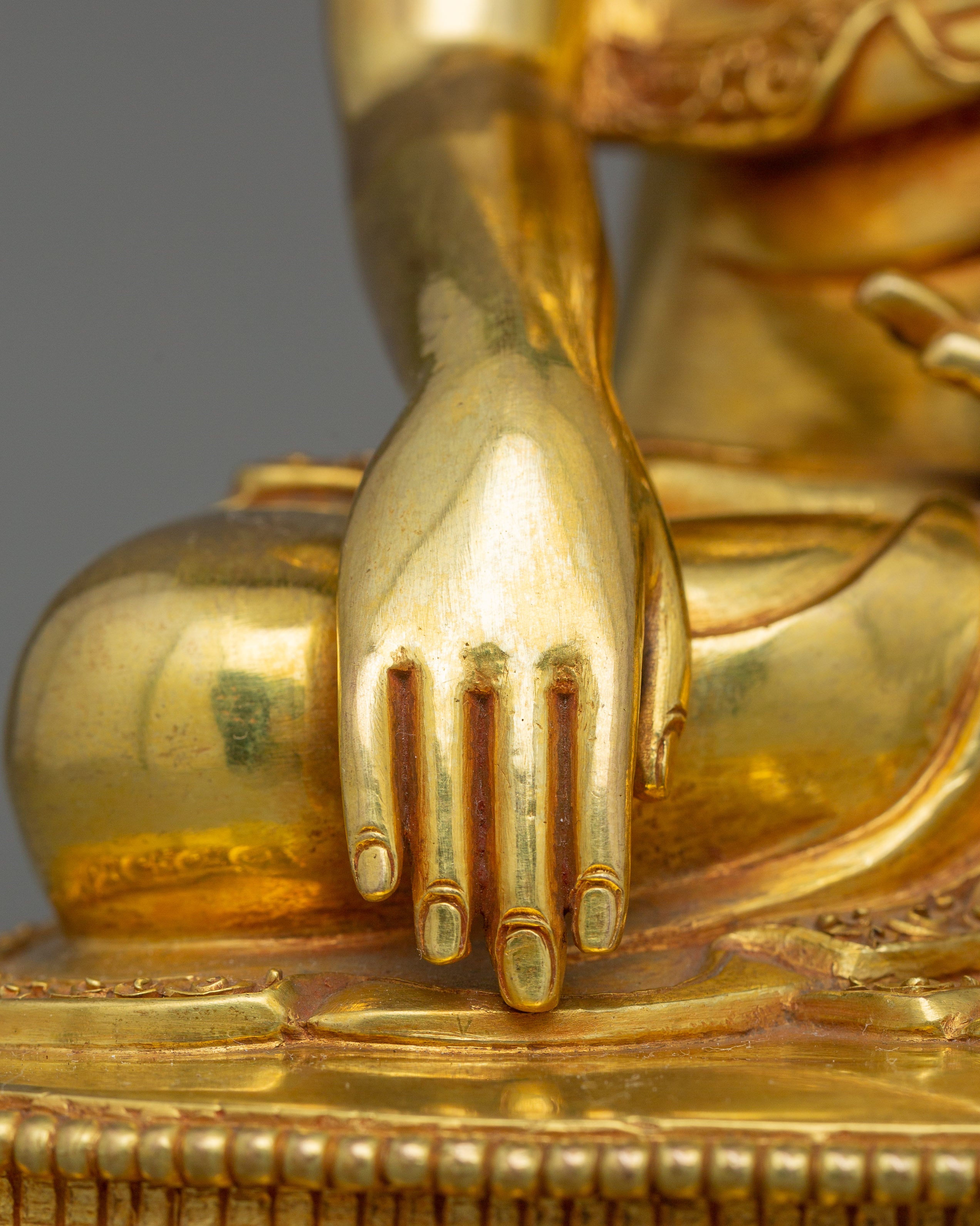 Handmade Figurine of Meditating Buddha Shakyamuni | The Path to Enlightenment