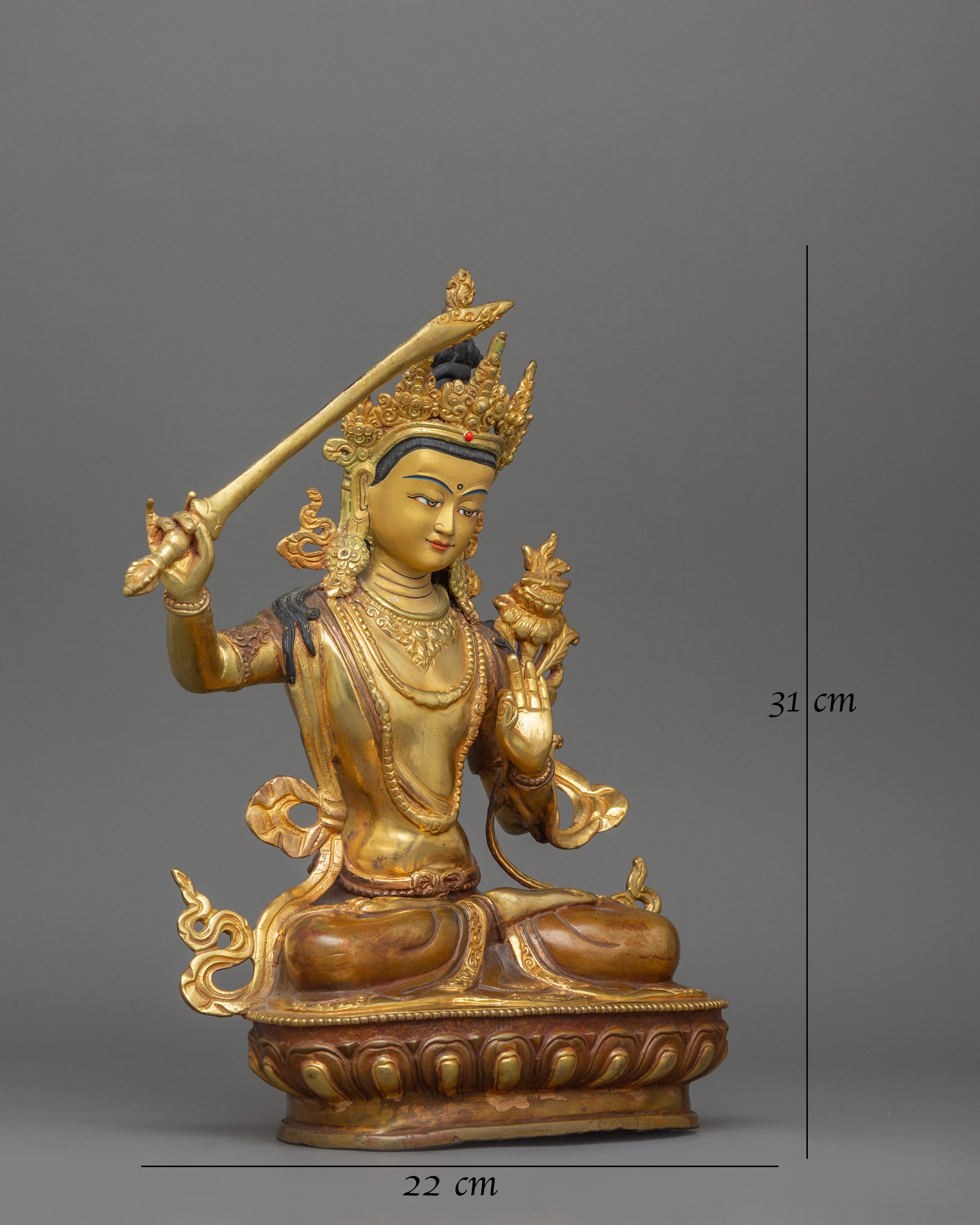 Manjushri with sword