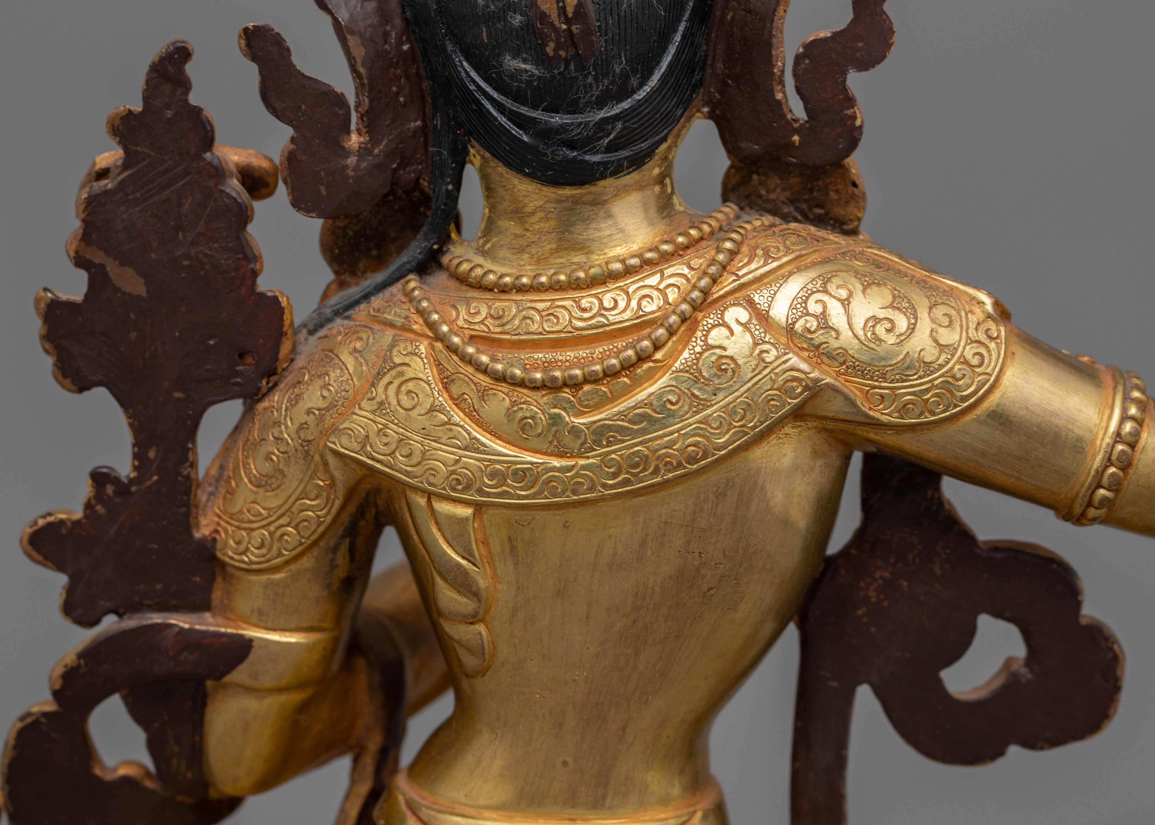 Manjushri Handcrafted figurine | Symbol of Wisdom and Knowledge