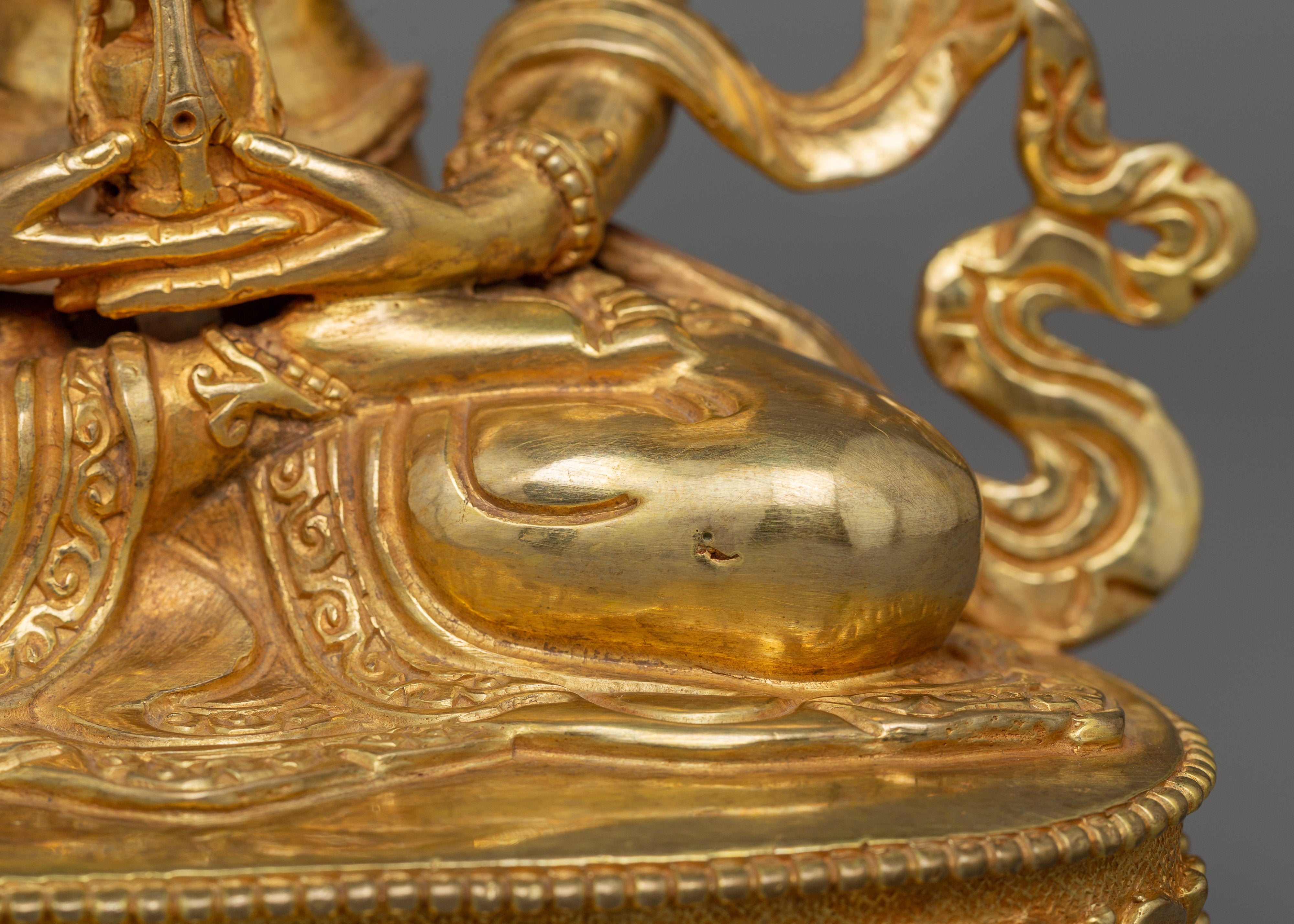 Longevity Deity Amitayus sculpture | Himalayan Sculpture for Decor