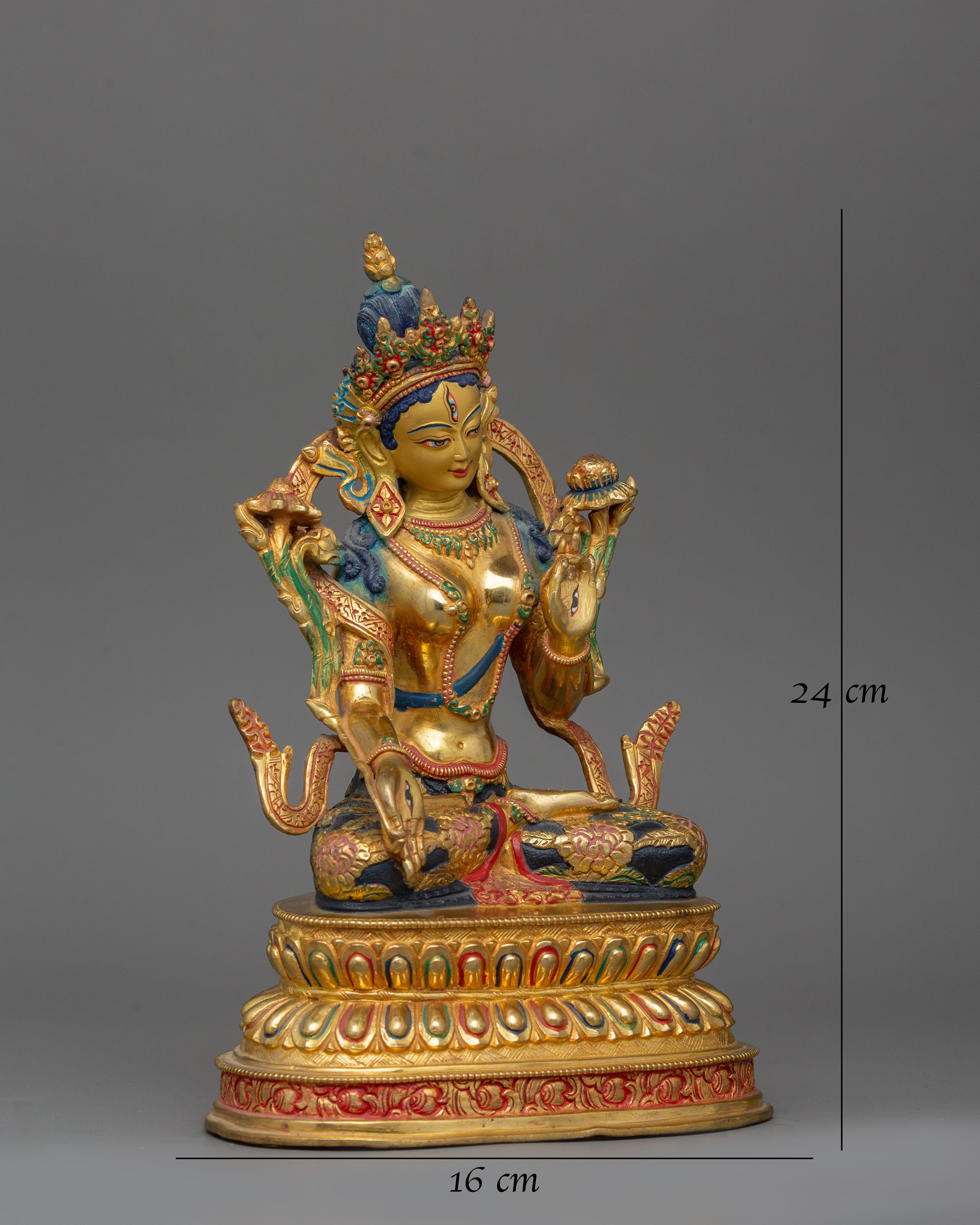 figurine-of-seven-eyes-deity-white-tara