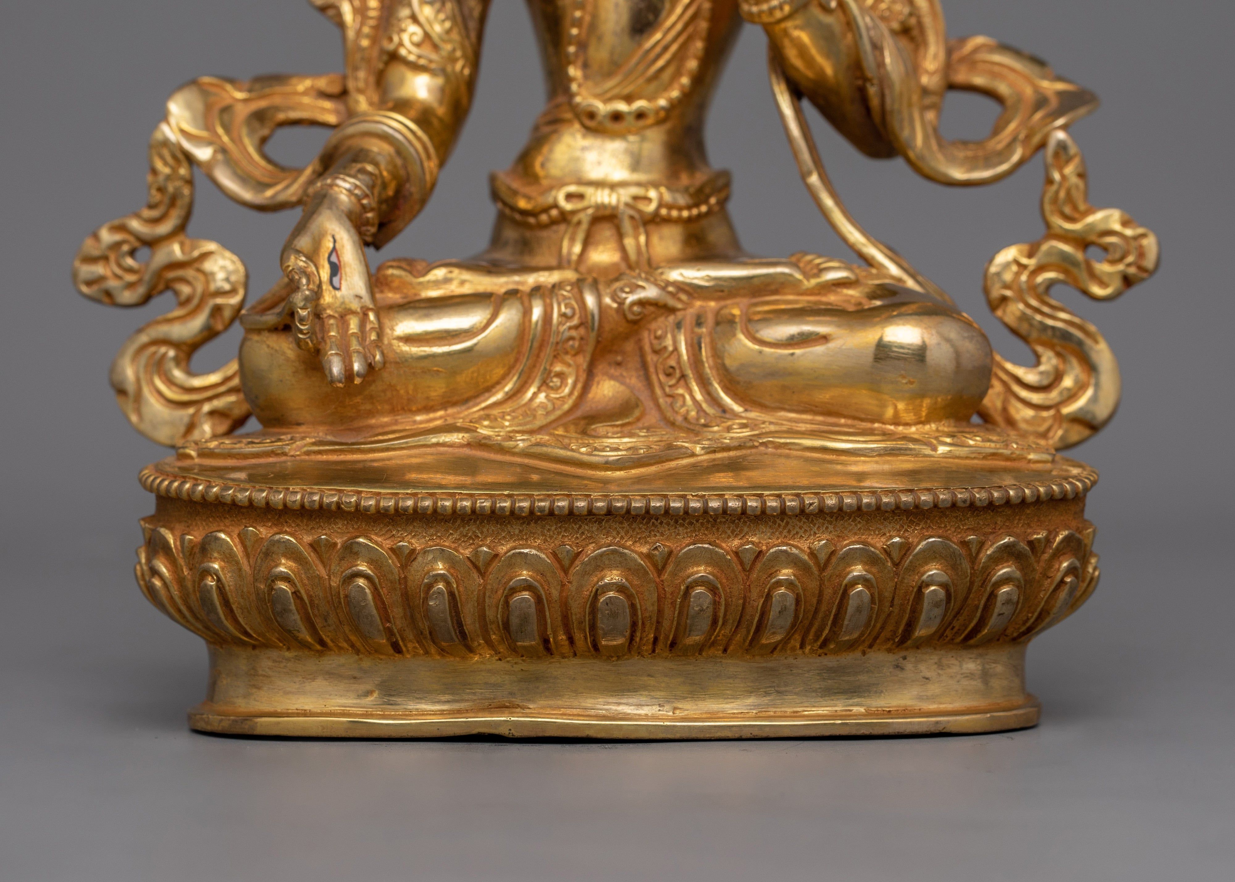 White Tara Bodhisattva with Seven Eyes | Goddess of Compassion